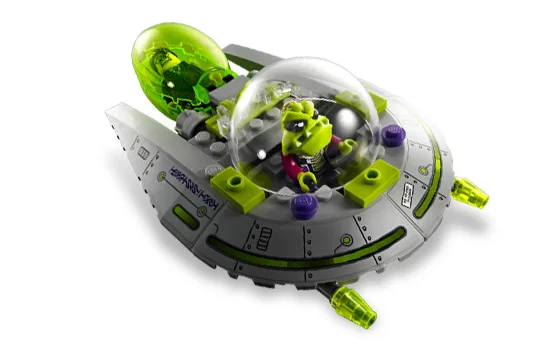 LEGO® 7051 Alien Conquest Trójnożny najeźdźca zestaw wraz z instrukcją - zdjęcie 9