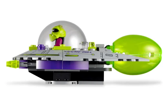 LEGO® 7051 Alien Conquest Trójnożny najeźdźca zestaw wraz z instrukcją - zdjęcie 11