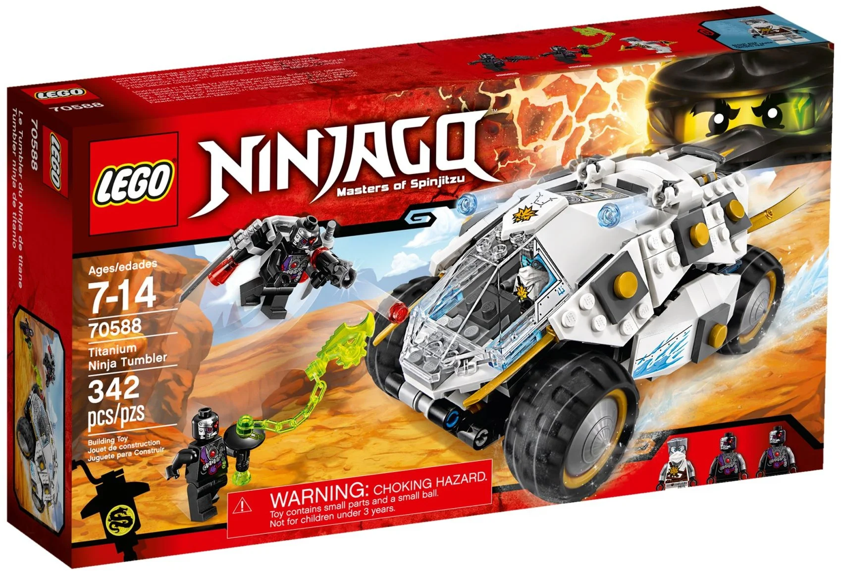 Samochód tytanowego ninja