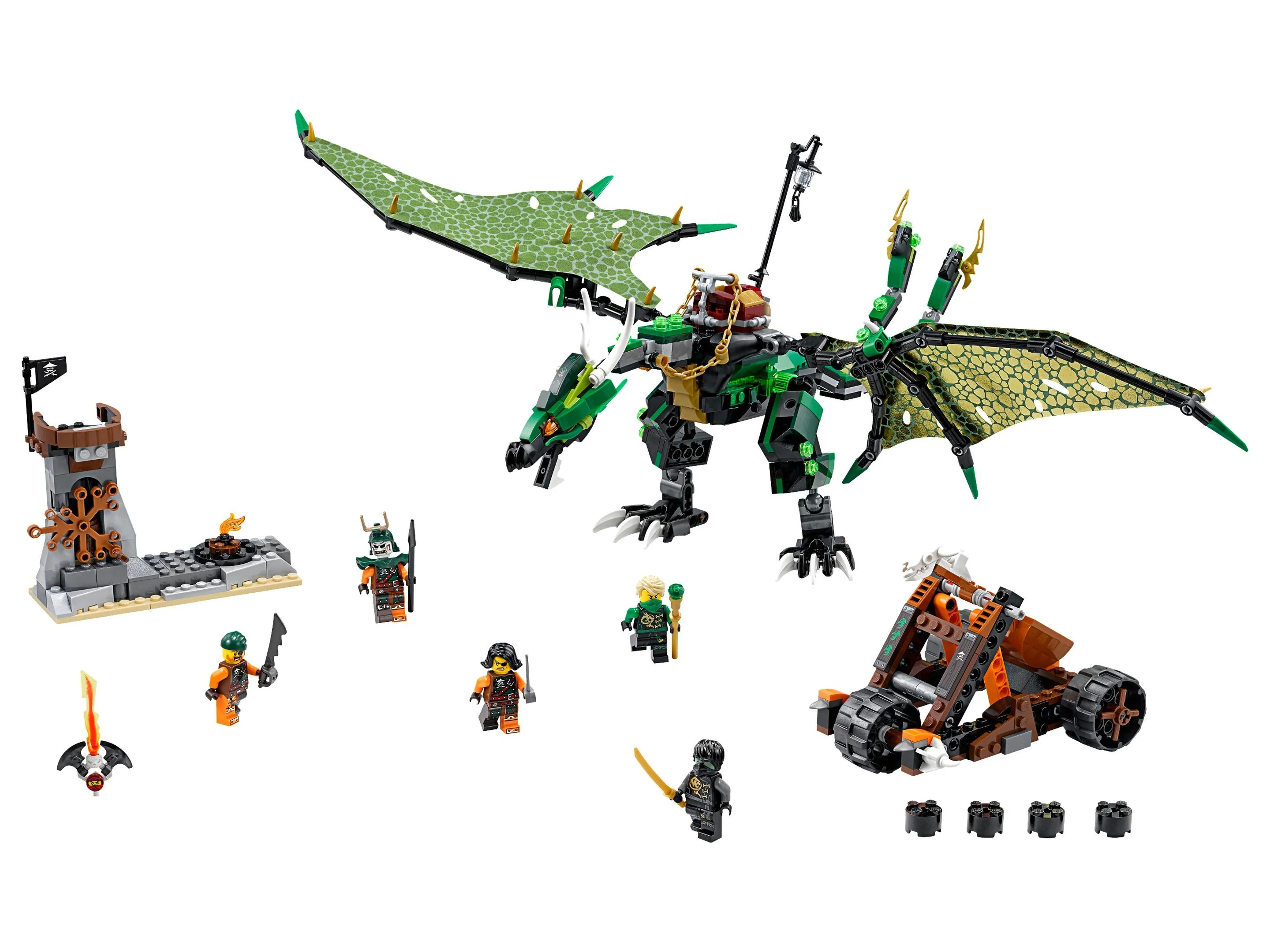 LEGO® 70593 Zielony smok NRG - zdjęcie 5