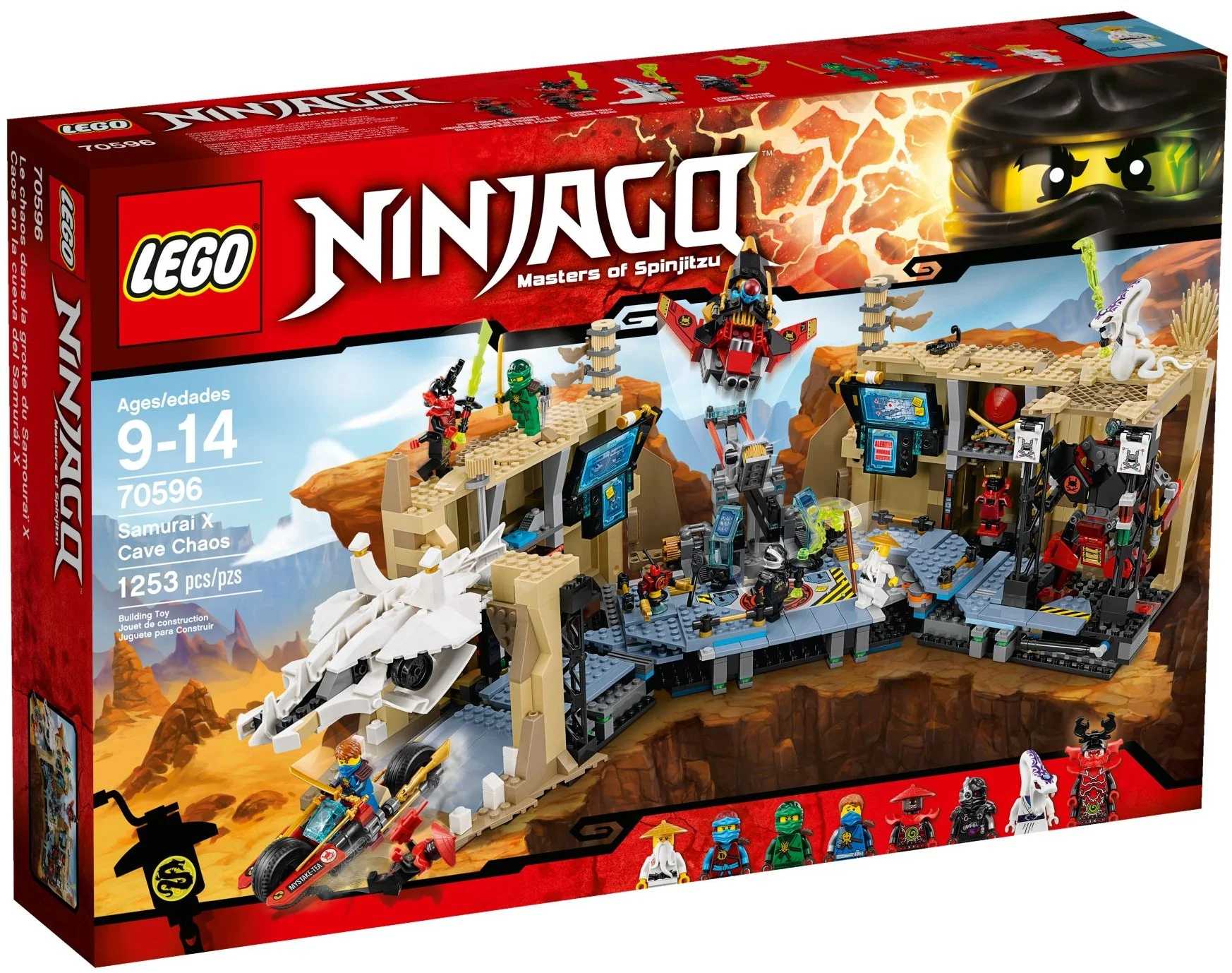 LEGO® 70596 Akcja w Jaskini Samuraja X - zdjęcie 2
