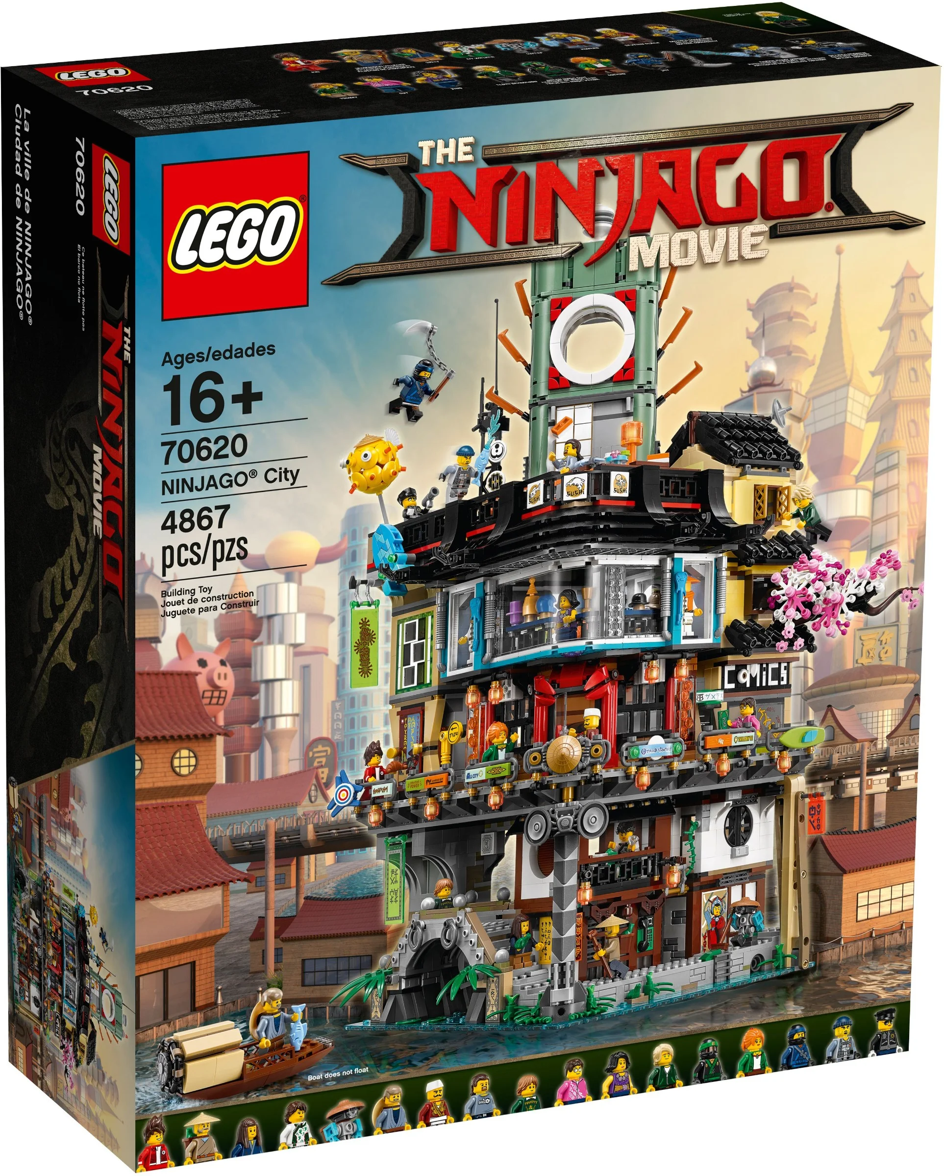 LEGO® 70620 Ninjago Zestaw Miasto - zdjęcie 2