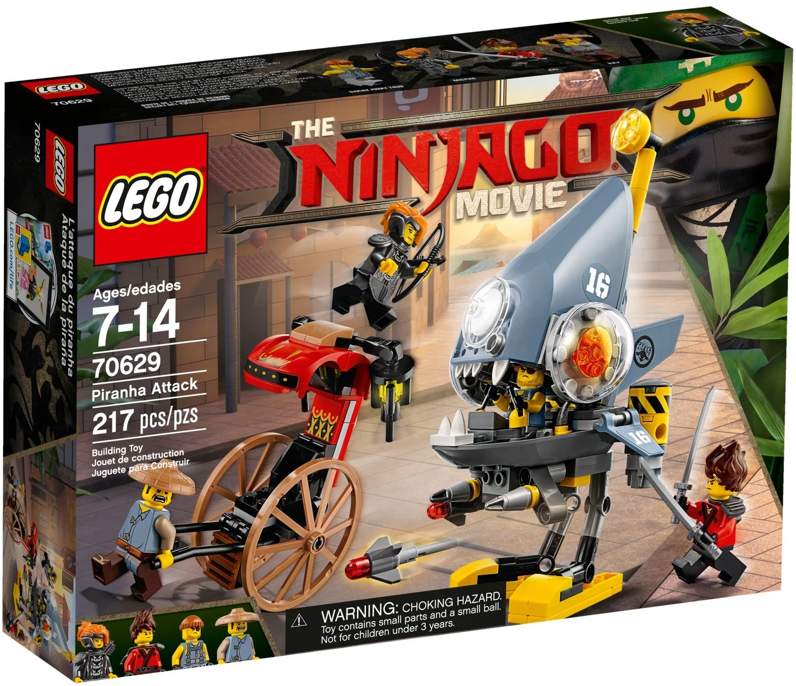 Ninjago Movie Atak Piranii