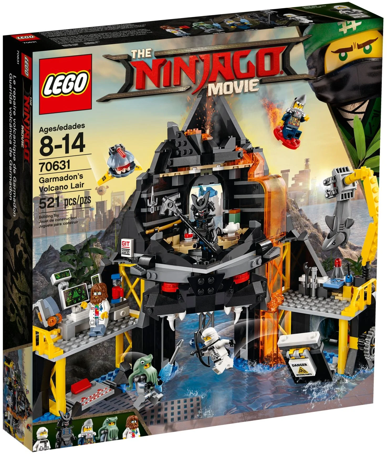 LEGO® 70631 Wulkaniczna kryjówka Garmadona - zdjęcie 2