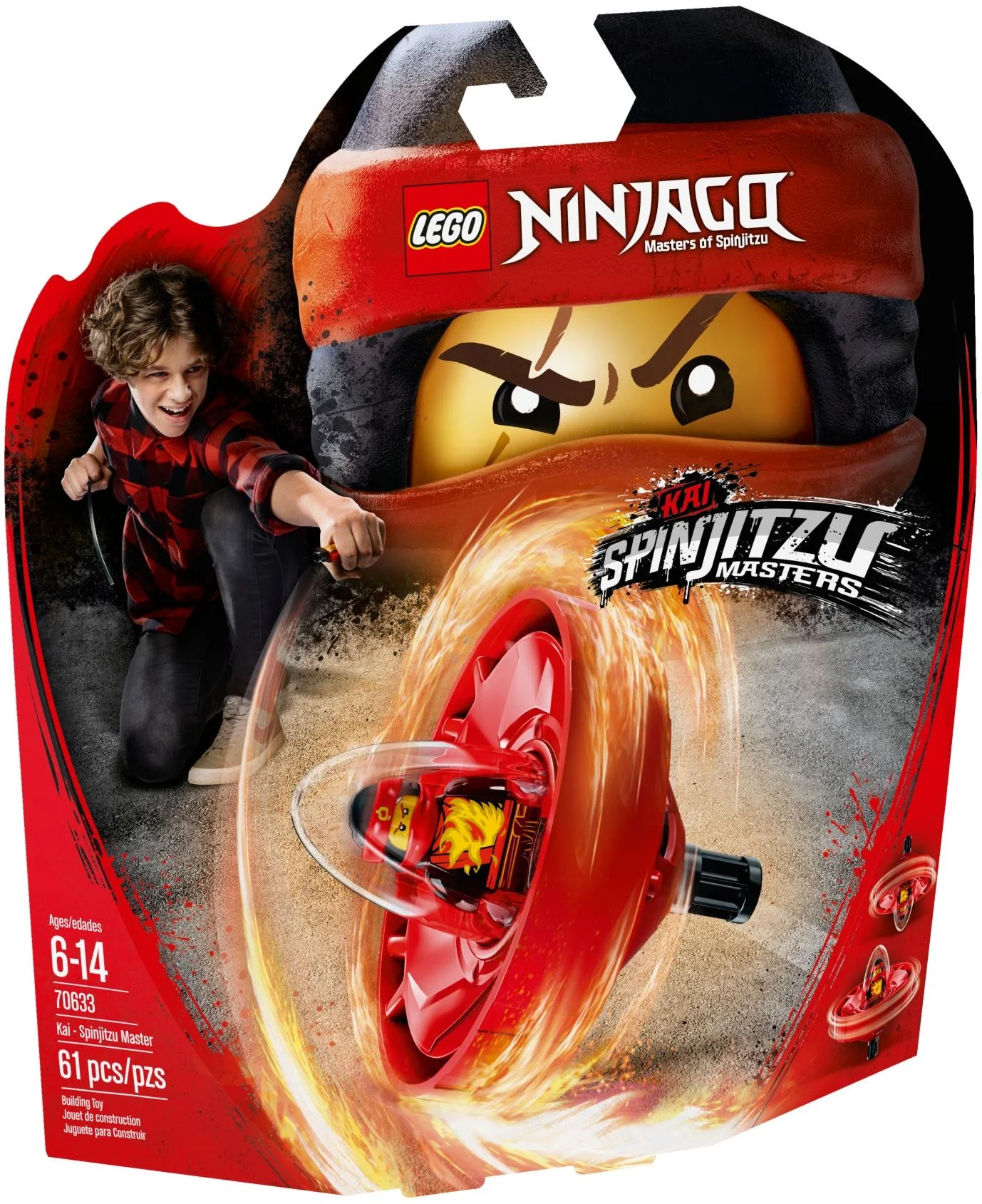 LEGO® 70633 Kai- mistrz Spinjitzu - zdjęcie 2