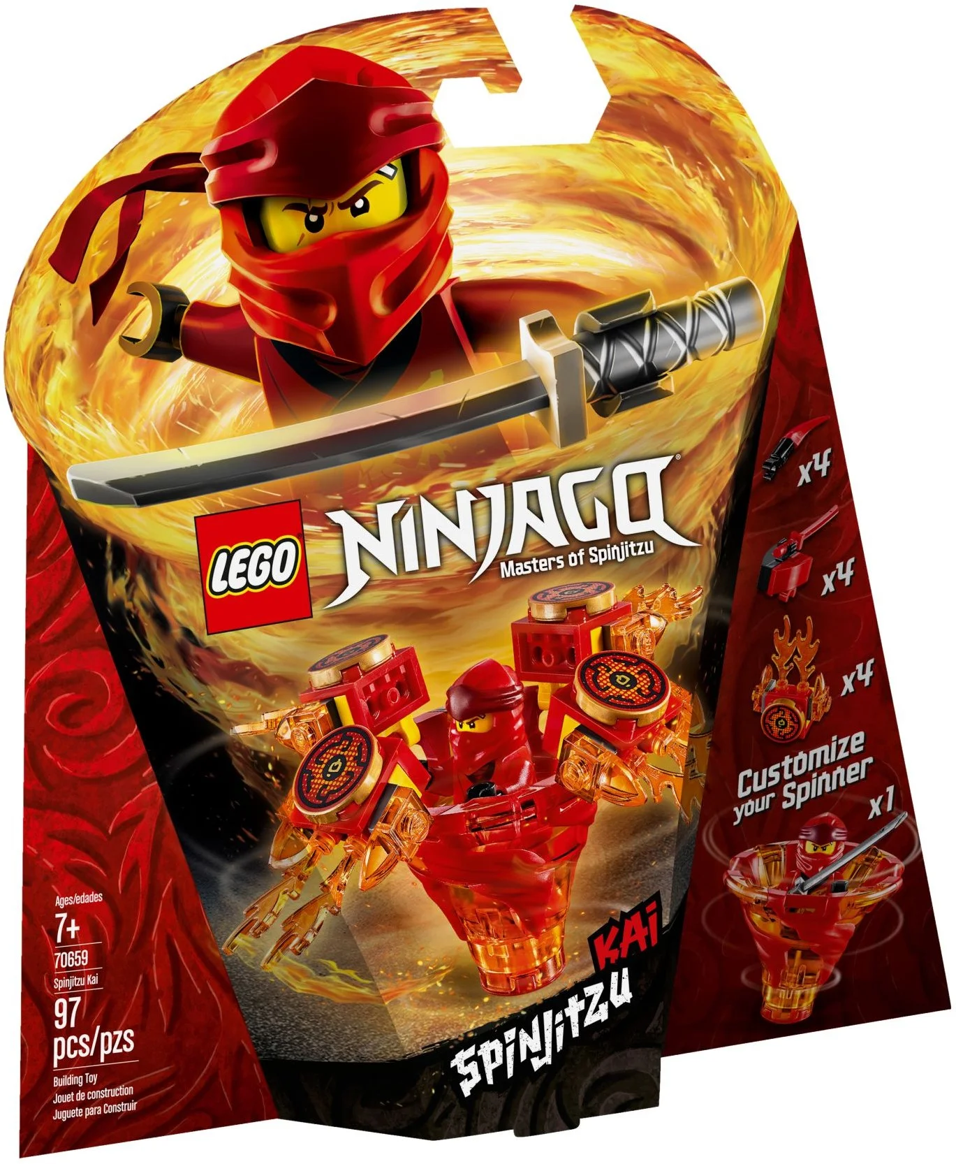 Opis Lego Ninjago Spinjitzu Kai