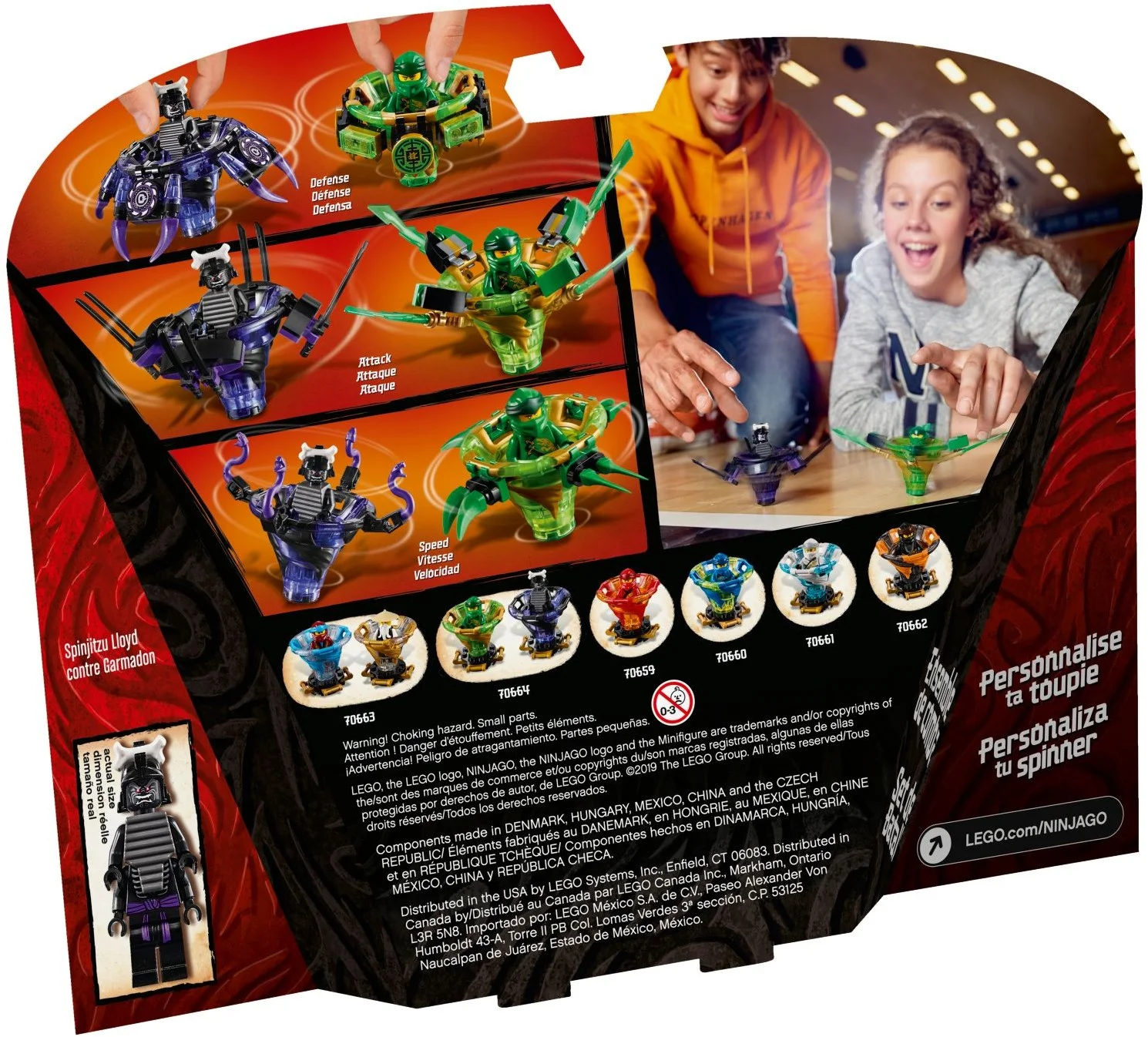 LEGO® 70664 Spinjitzu Lloyd Vs.garmadon - zdjęcie 5