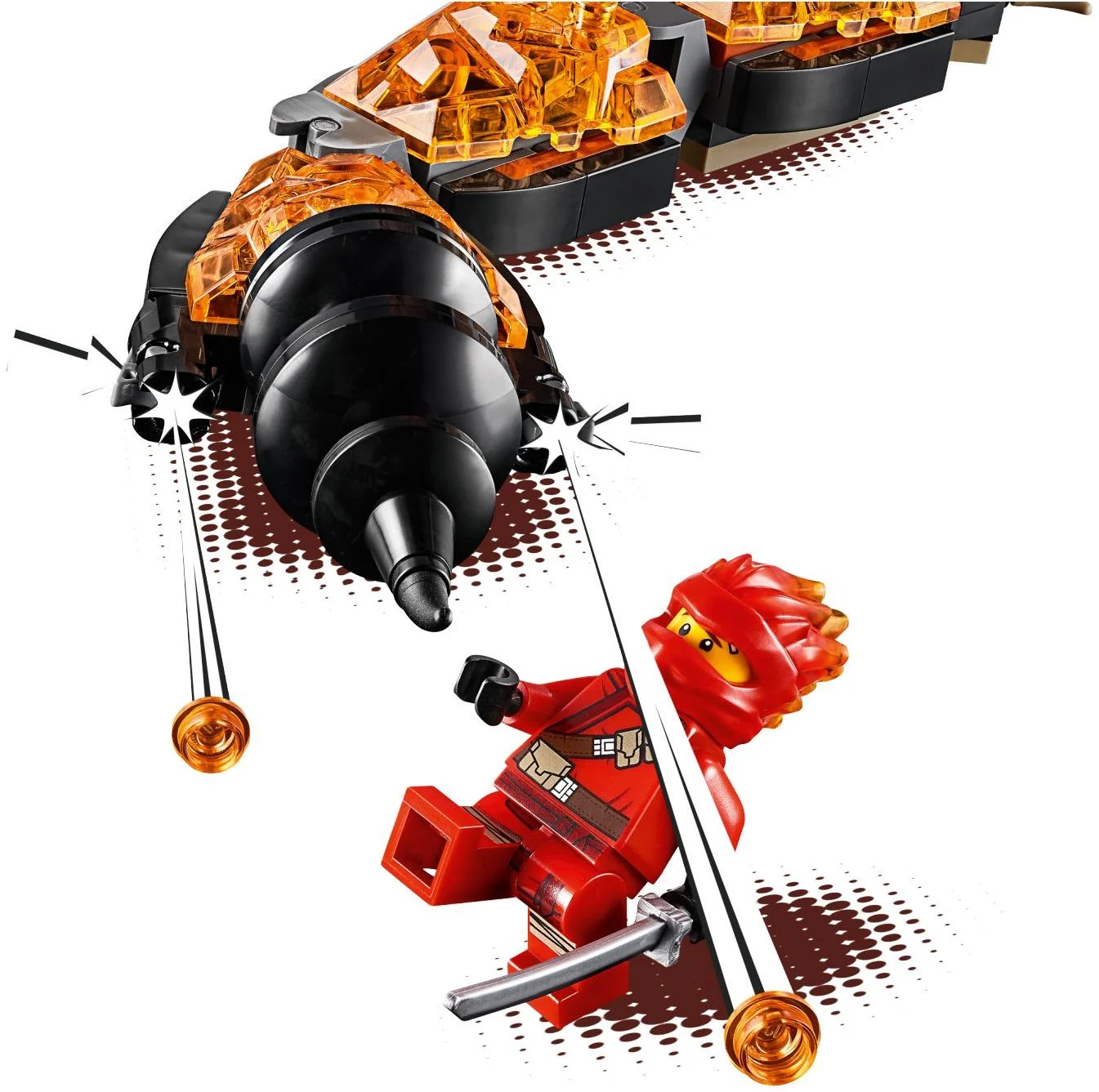LEGO® 70674 Ognisty Kieł - zdjęcie 3