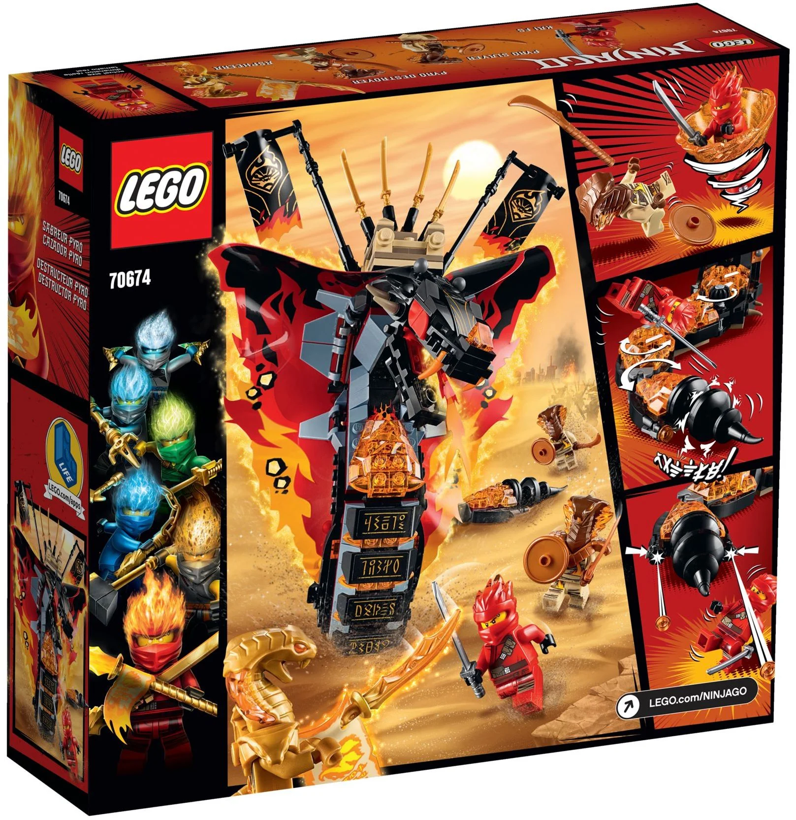 LEGO® 70674 Ognisty Kieł - zdjęcie 4
