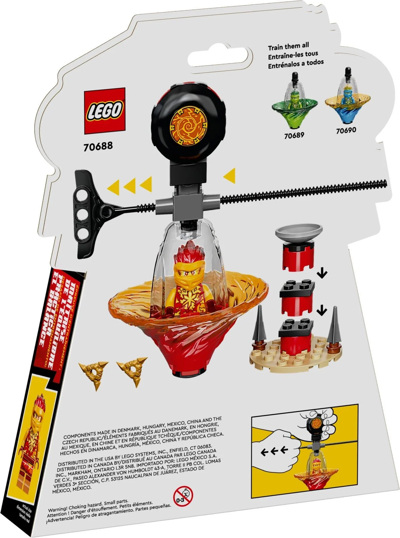 LEGO® 70688 Ninjago Szkolenie wojownika Spinjitzu Kaia 70688 - zdjęcie 6