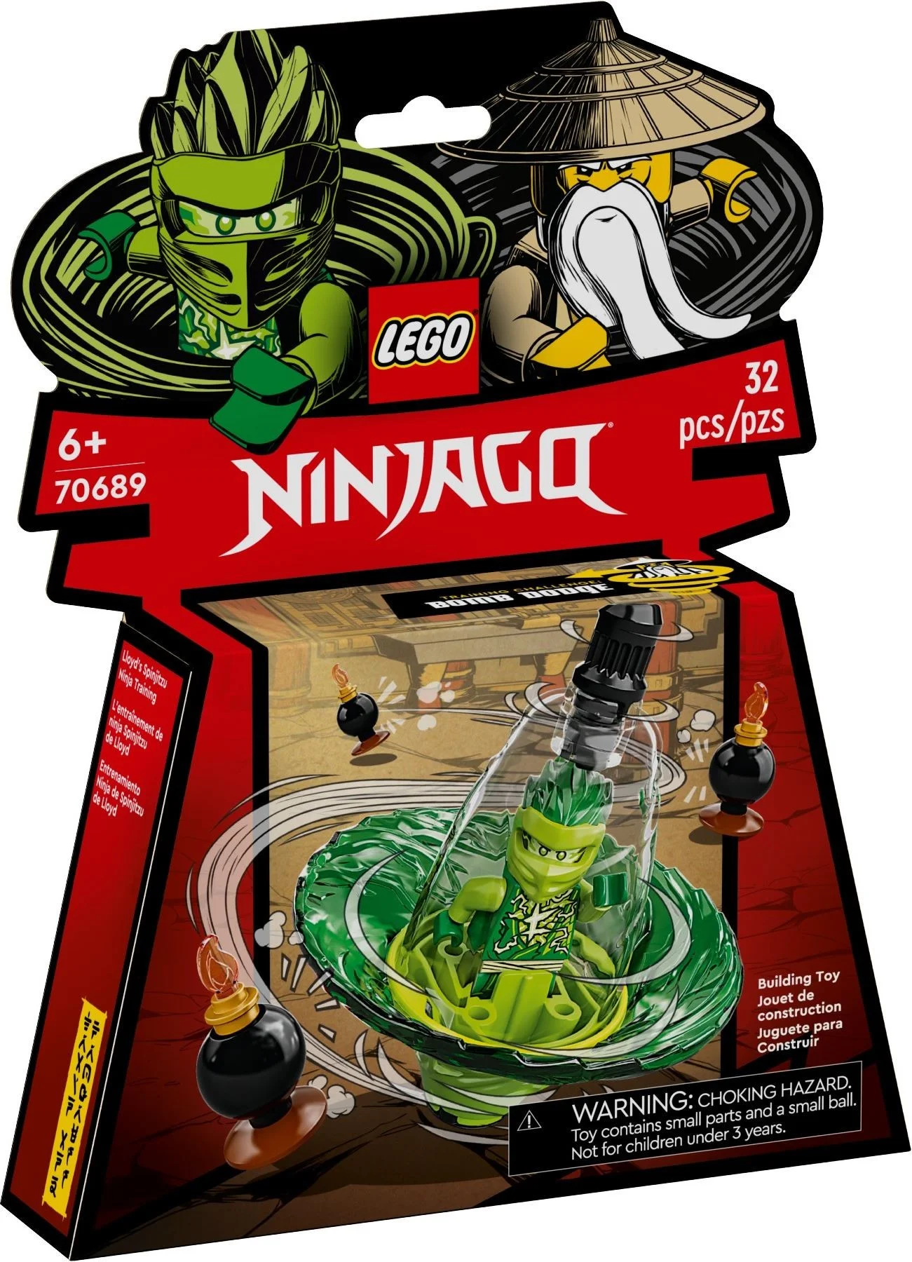 LEGO® 70689 Szkolenie wojownika Spinjitzu Lloyda - zdjęcie 2