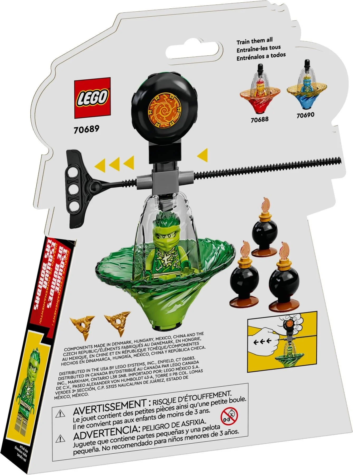 LEGO® 70689 Szkolenie wojownika Spinjitzu Lloyda - zdjęcie 3