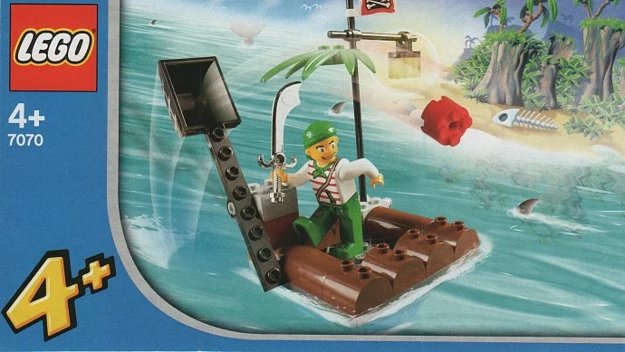 Lego Pirates: Tratwa z katapultą