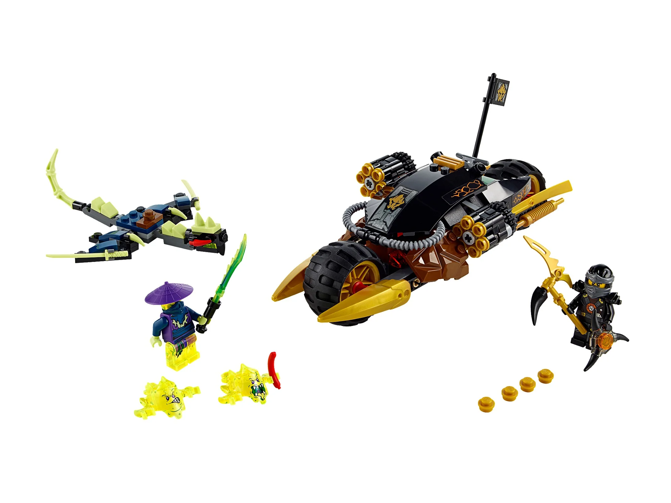 LEGO® 70733 Motocykl Cole'a - zdjęcie 3