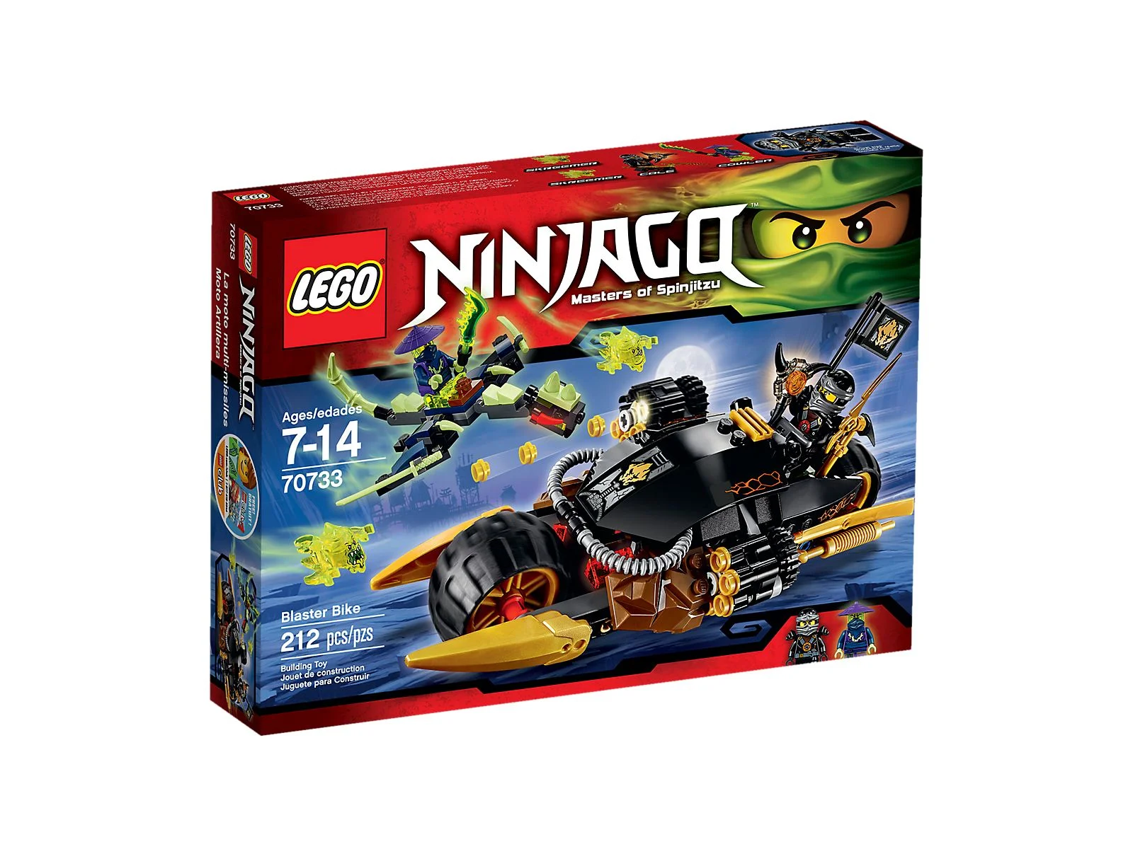 LEGO® 70733 Motocykl Cole'a - zdjęcie 4