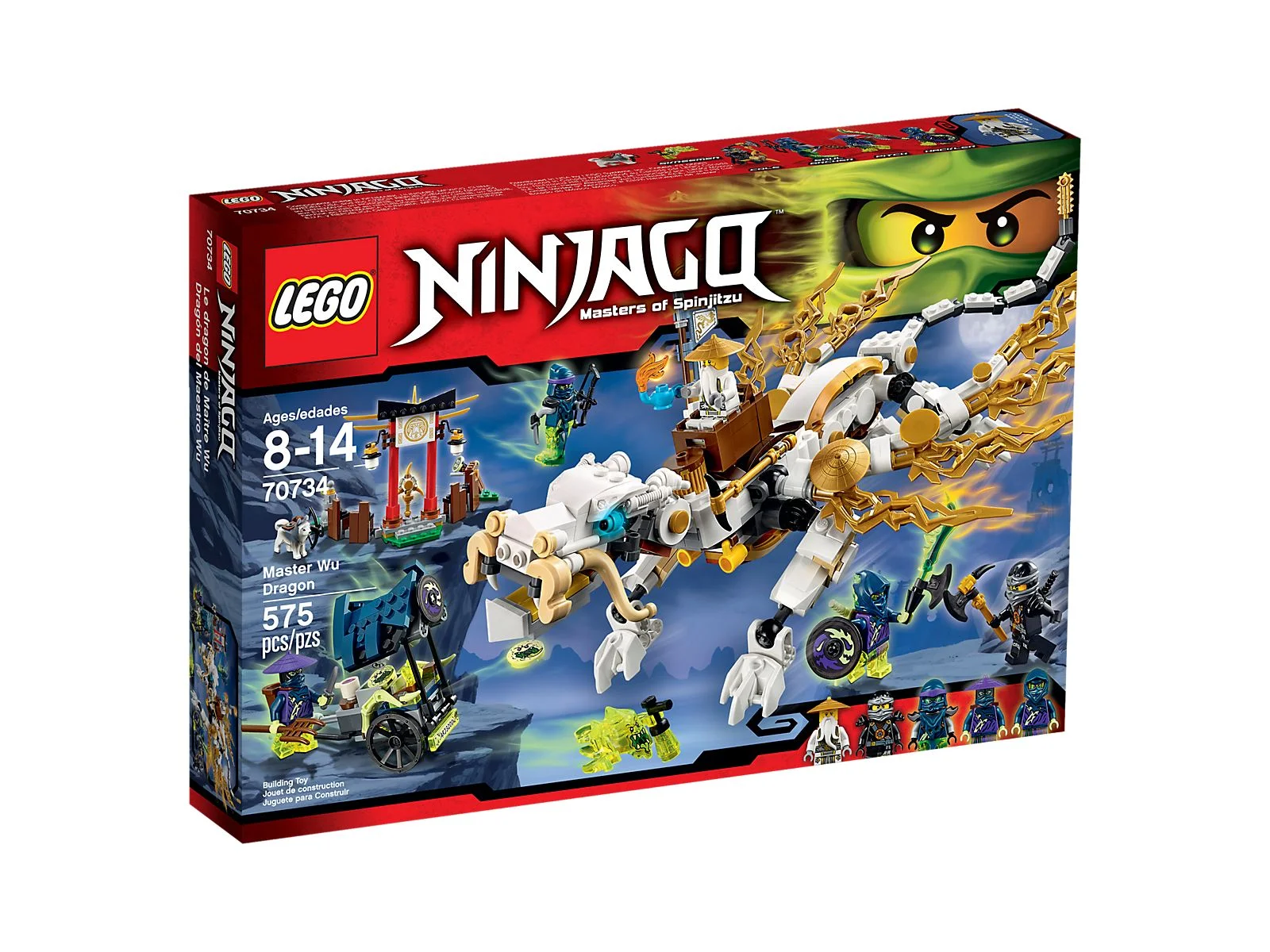 LEGO® 70734 Smok mistrza Wu - zdjęcie 9