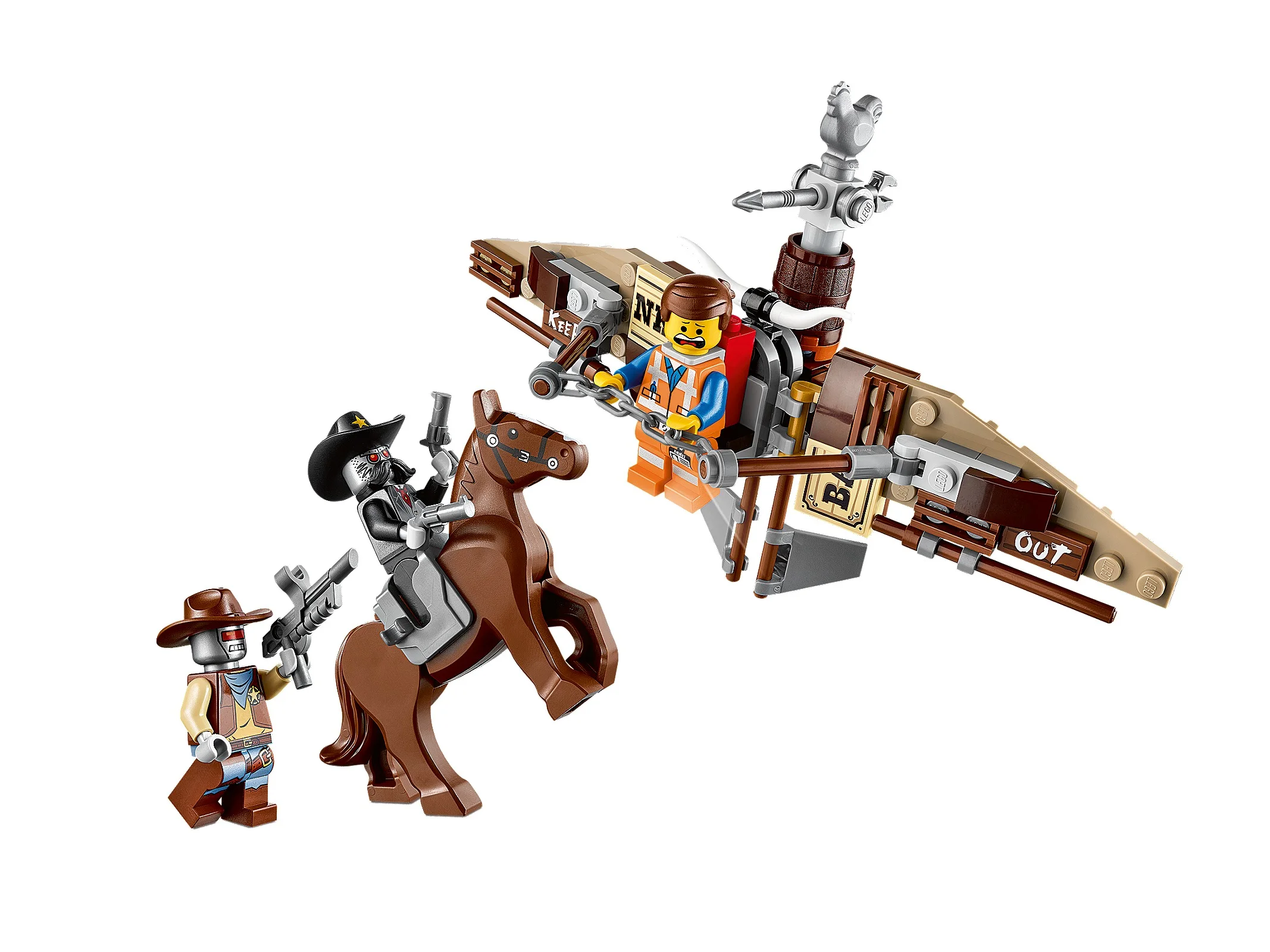 LEGO® 70800 Klocki The LEGO® MOVIE™: 70800 Ucieczka szybowcem - zdjęcie 6