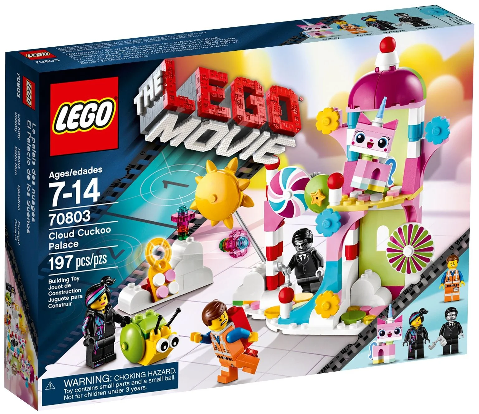 LEGO® 70803 Klocki The LEGO® MOVIE™: 70803 Zwariowany pałac - zdjęcie 4