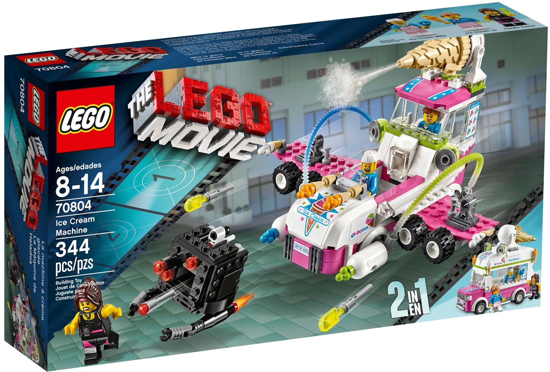 Klocki The LEGO® MOVIE™: 70804 Maszyna do lodów