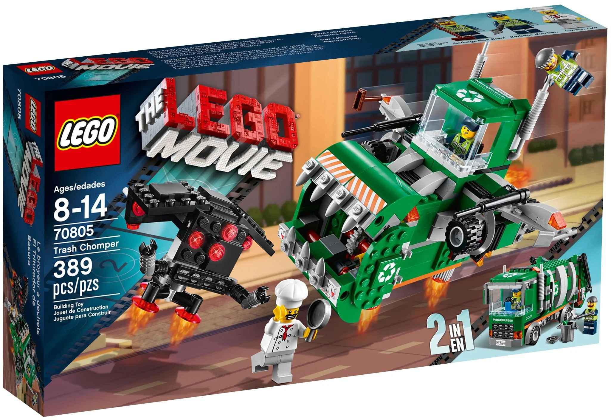 Klocki The LEGO® MOVIE™: 70805 Śmieciozgryzarka