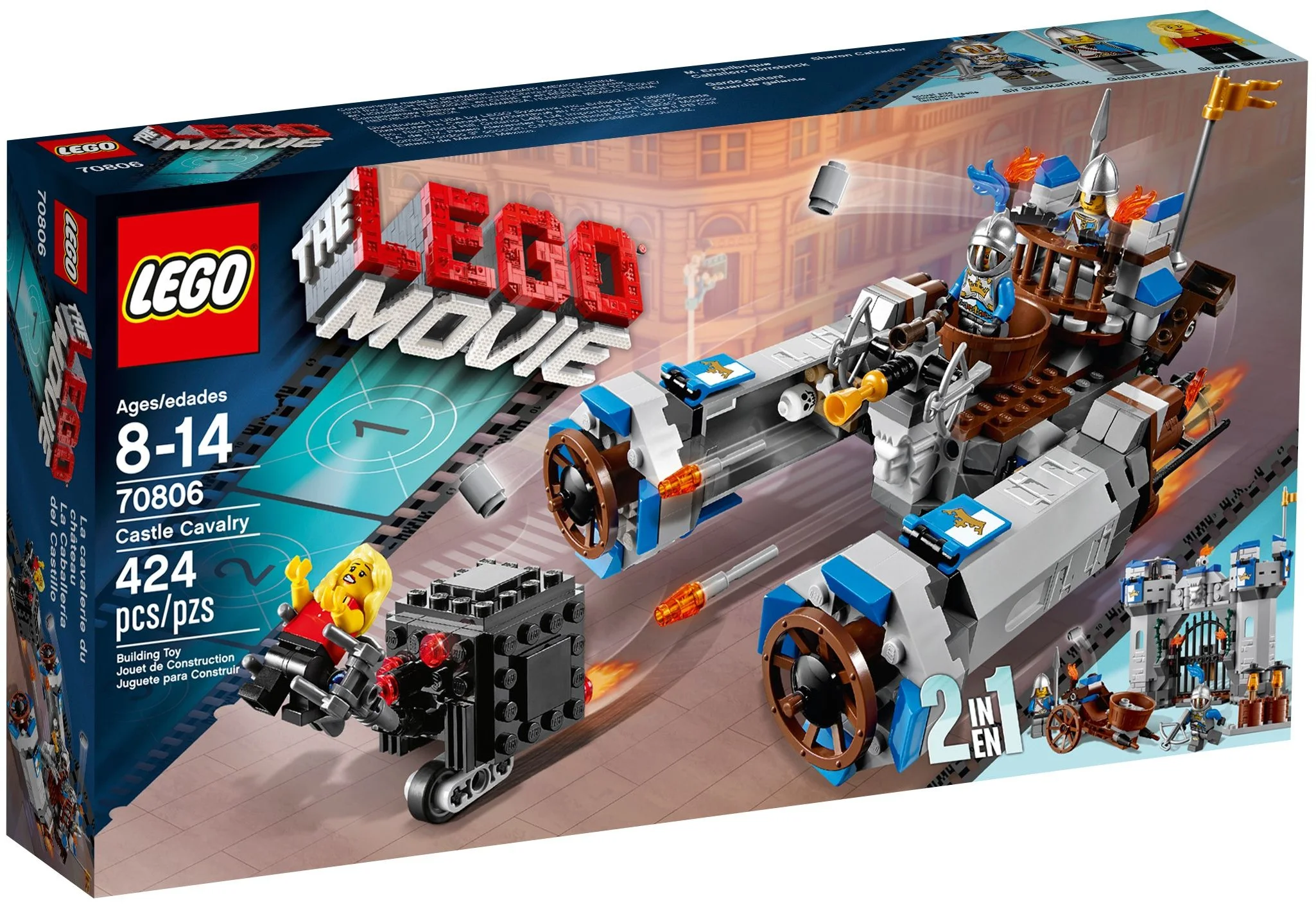 LEGO® 70806 Klocki The LEGO® MOVIE™: 70806 Zamkowa kawaleria - zdjęcie 10