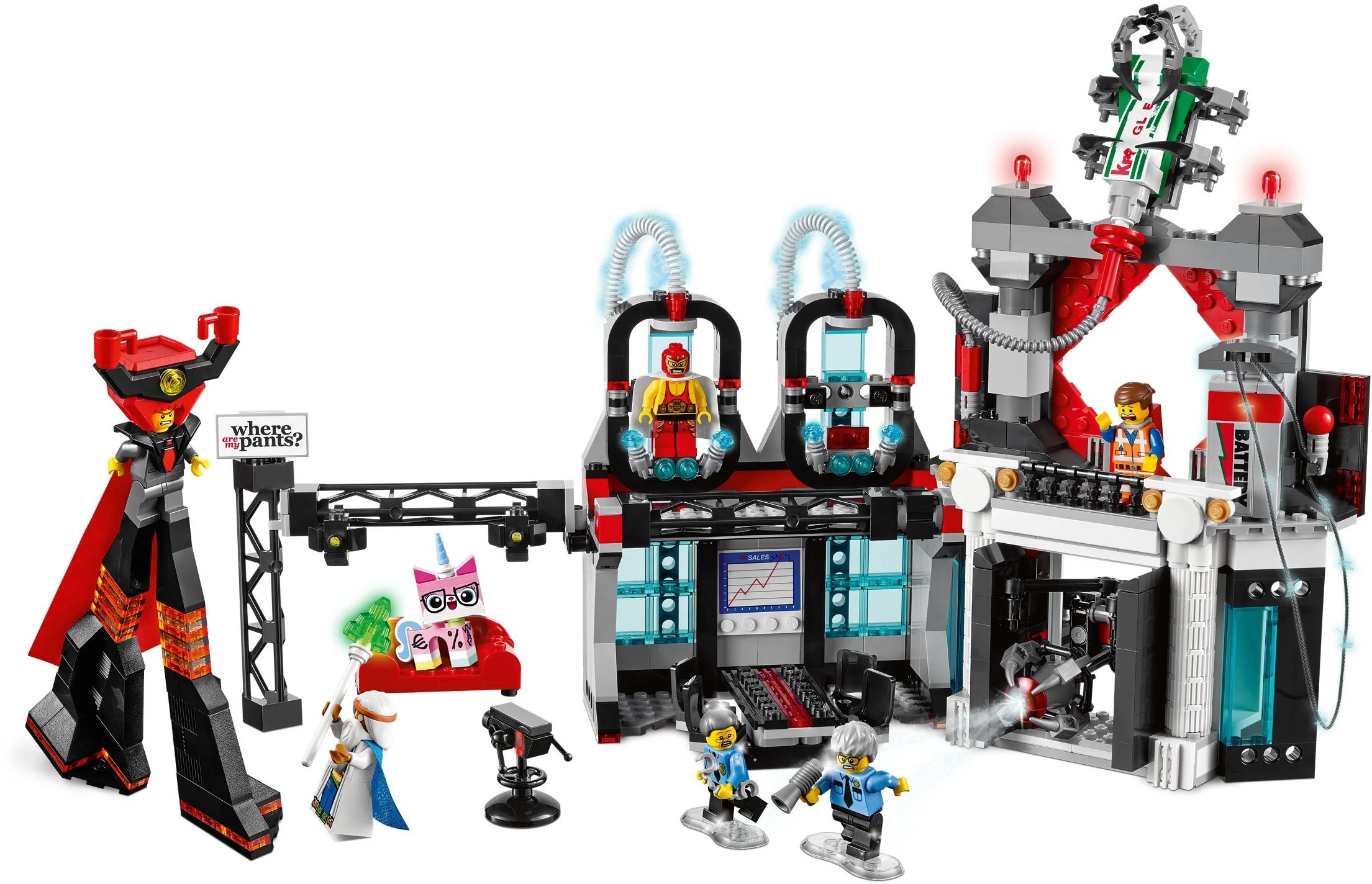 LEGO® 70809 Klocki The LEGO® MOVIE™: 70809 Kryjówka Lorda Businessa - zdjęcie 12