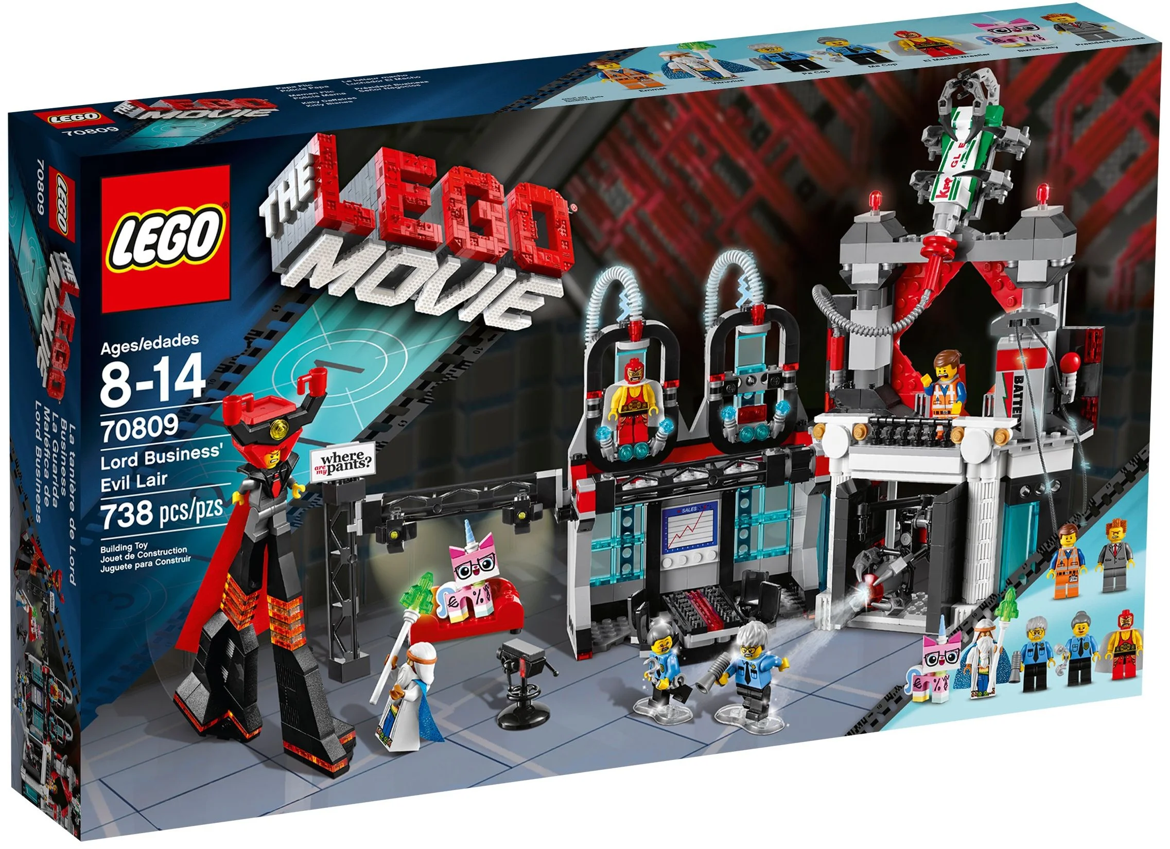 Klocki The LEGO® MOVIE™: 70809 Kryjówka Lorda Businessa