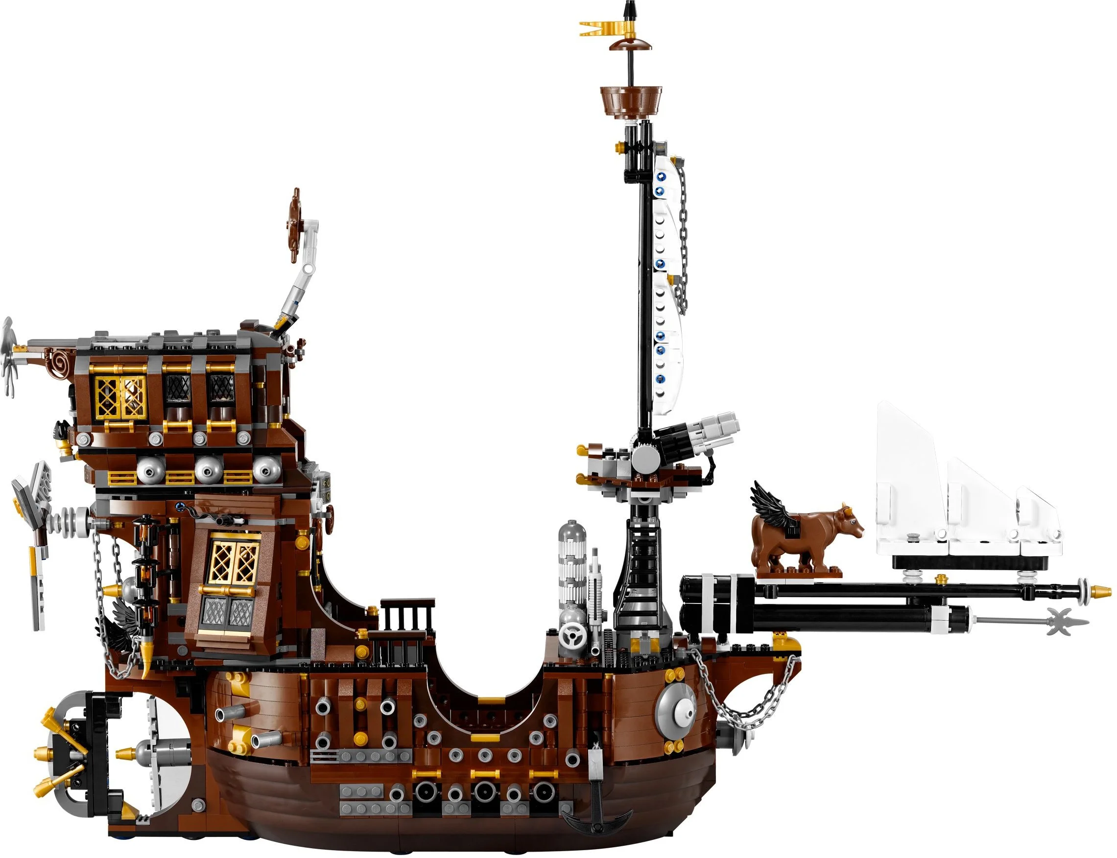 LEGO® 70810 Klocki The Lego Movie Zestaw Statek Okręt Morska Krowa Śiwobrodego - zdjęcie 4