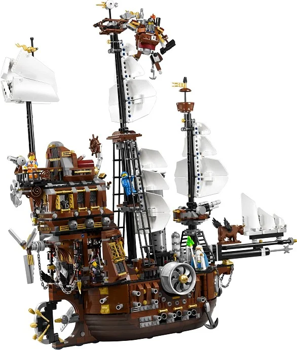 LEGO® 70810 Klocki The Lego Movie Zestaw Statek Okręt Morska Krowa Śiwobrodego - zdjęcie 7