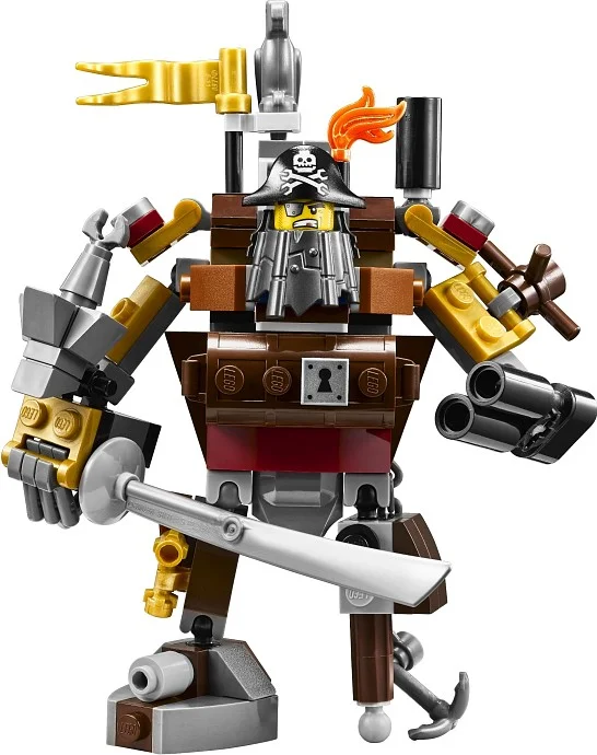 LEGO® 70810 Klocki The Lego Movie Zestaw Statek Okręt Morska Krowa Śiwobrodego - zdjęcie 21