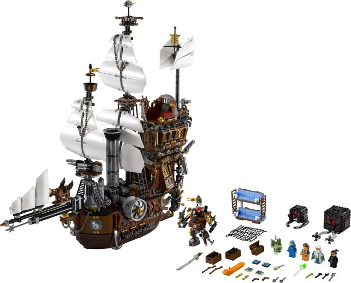 LEGO® 70810 Klocki The Lego Movie Zestaw Statek Okręt Morska Krowa Śiwobrodego