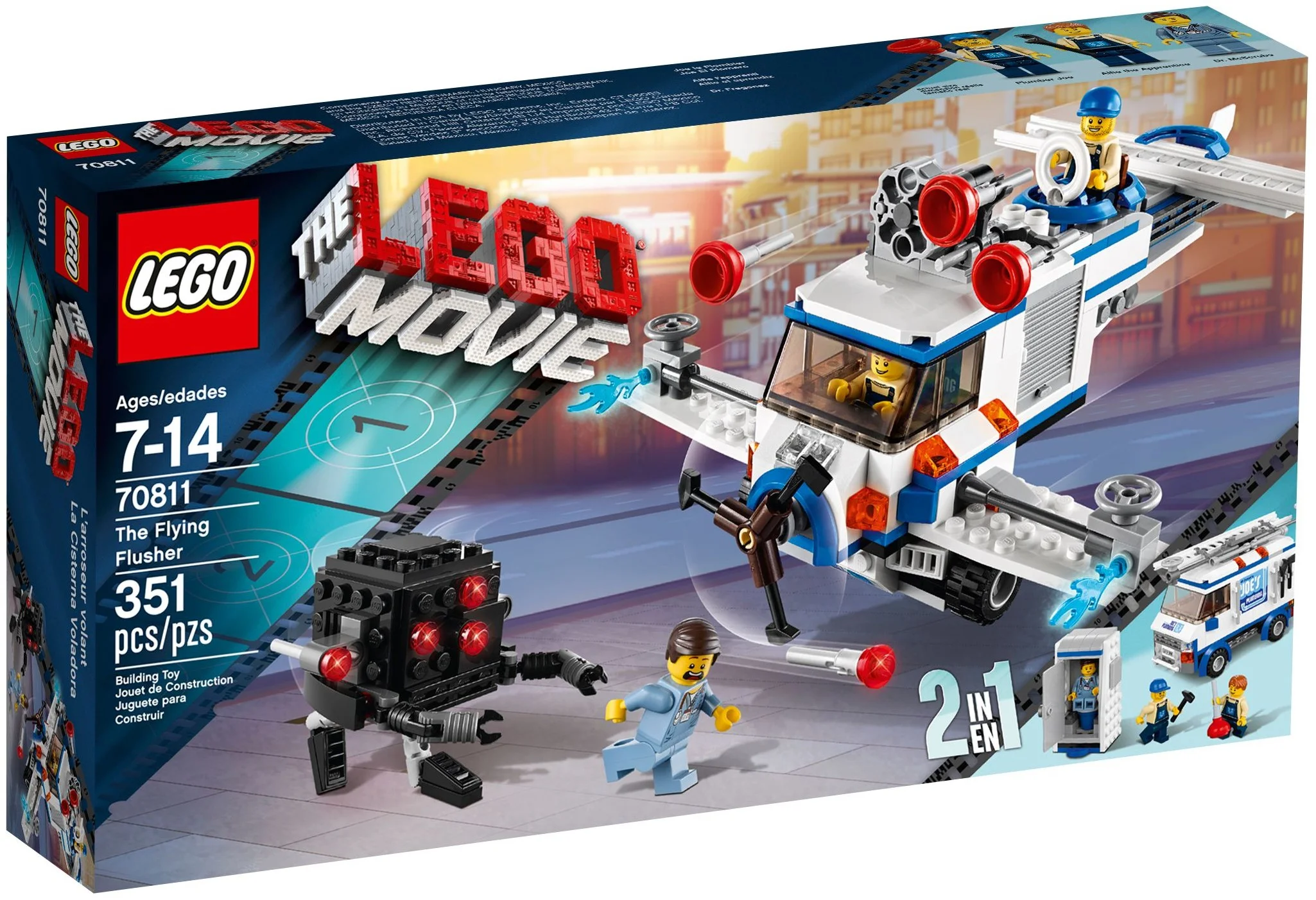 LEGO® 70811 Klocki The LEGO® MOVIE™: 70811 Latająca armatka wodna - zdjęcie 2