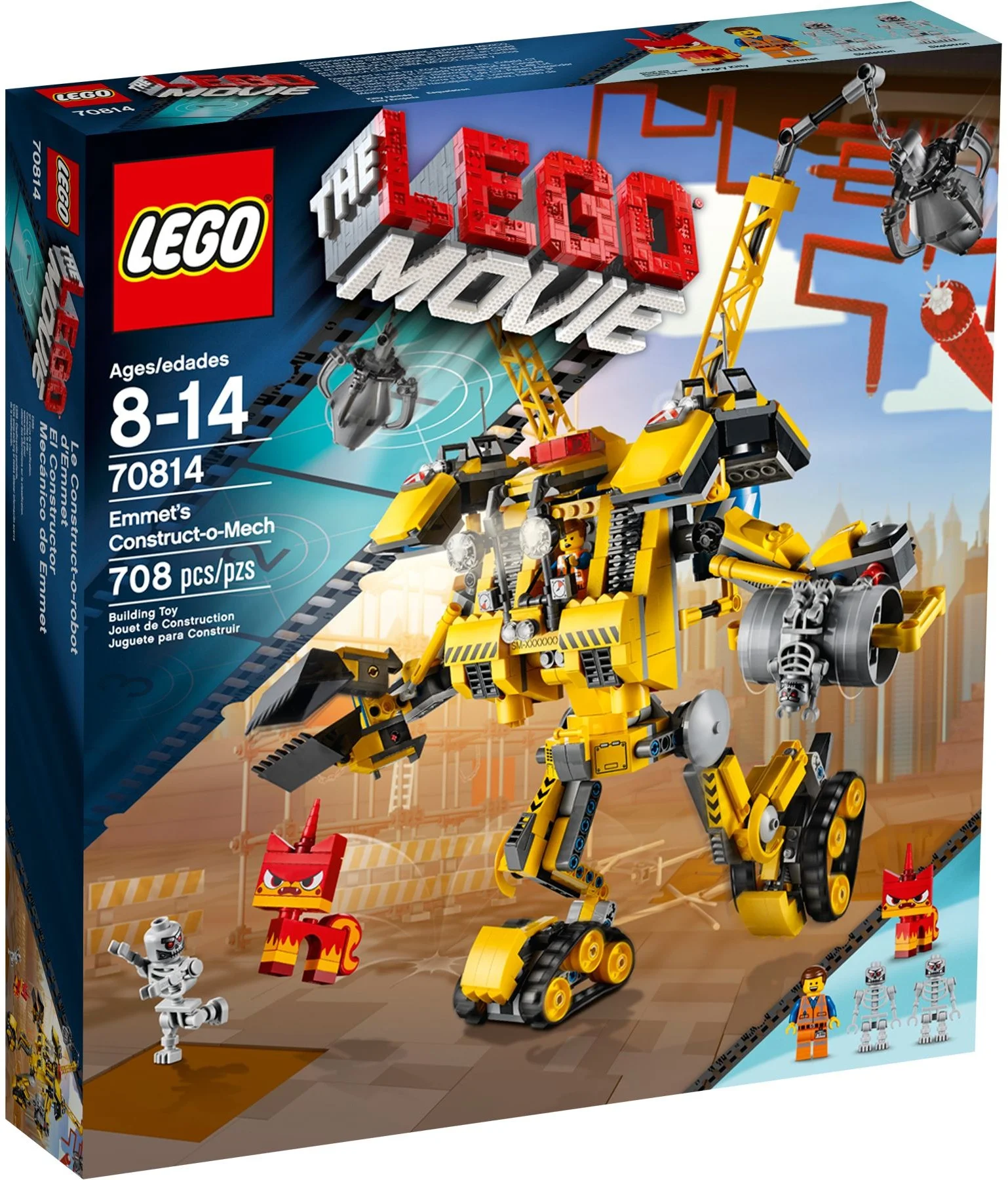 Klocki The LEGO® MOVIE™: 70814 Maszyna krocząca Emmeta