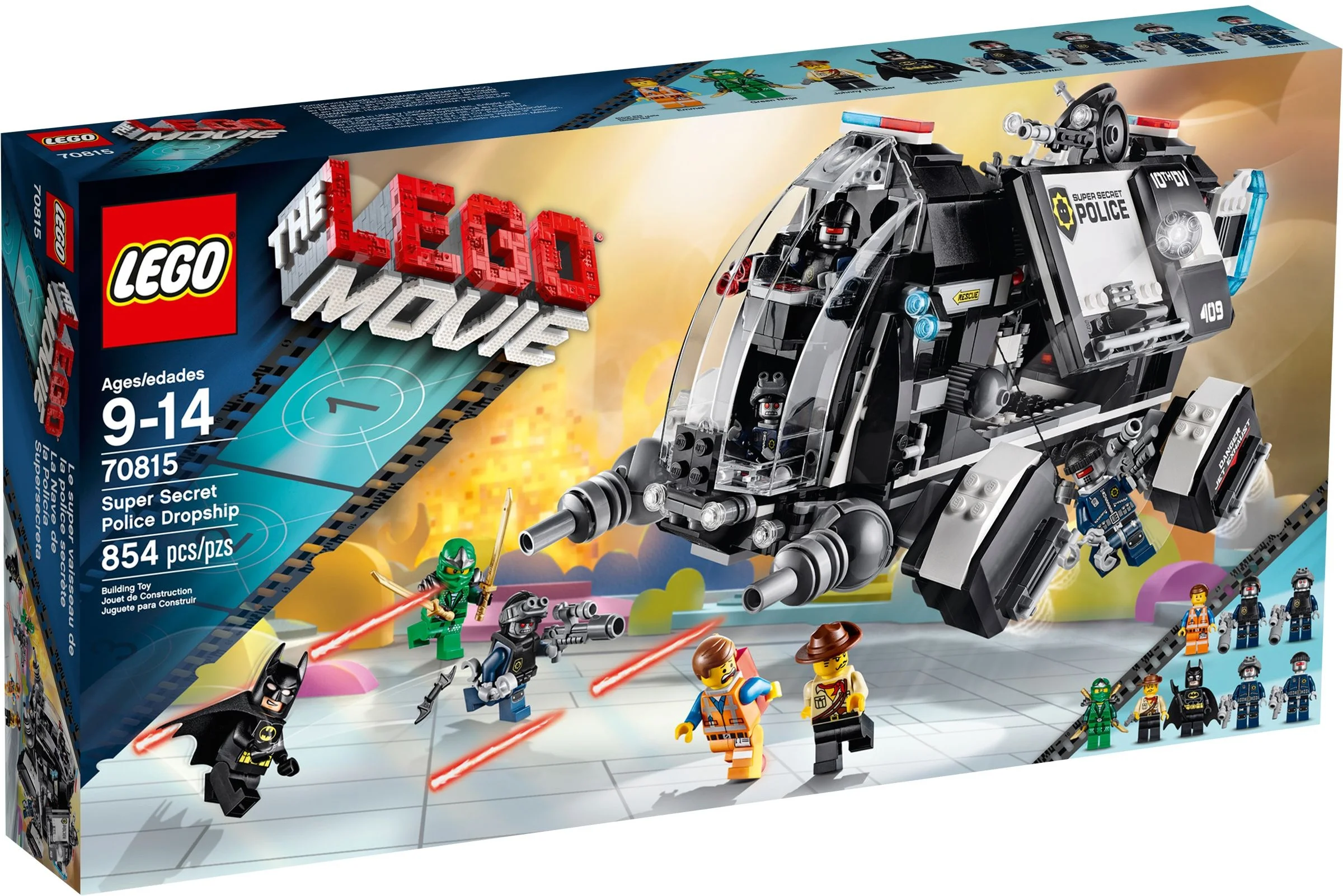 LEGO® 70815 Klocki The LEGO® MOVIE™: 70815 Statek tajnej policji