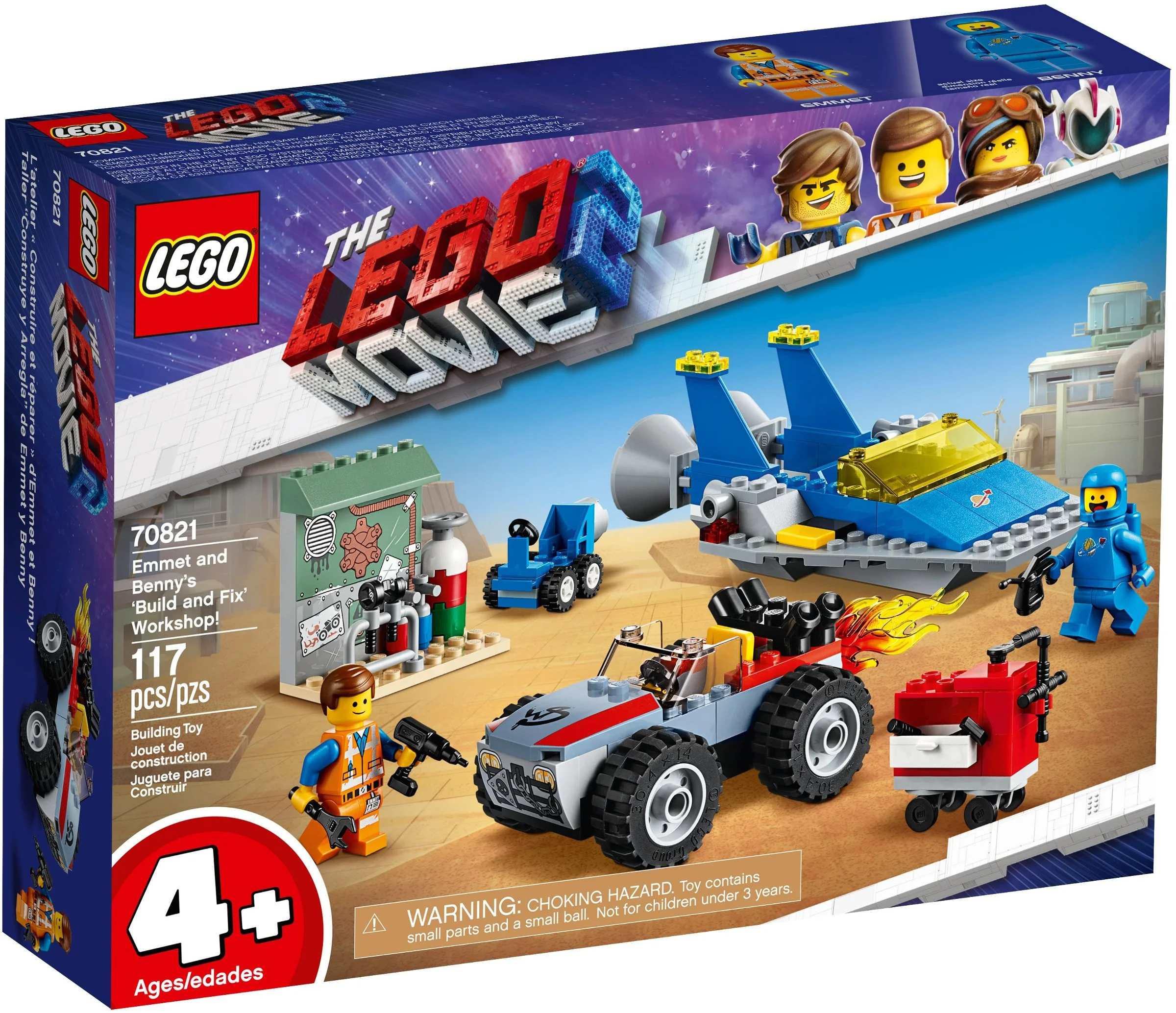 Klocki The LEGO® MOVIE™: 70821 Warsztat Emmeta i Benka
