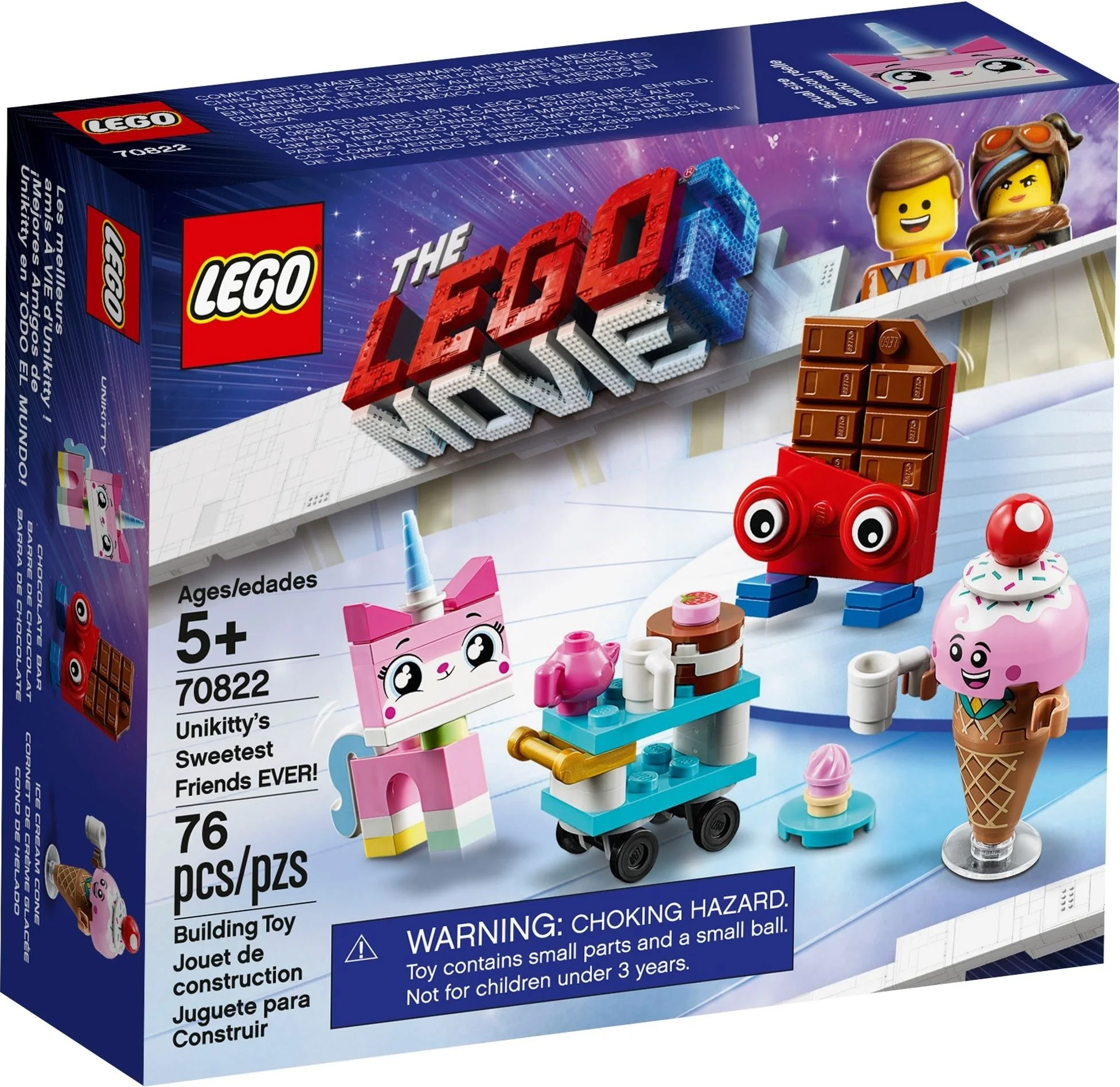 LEGO® 70822 Klocki The LEGO® MOVIE™: 70822 Najlepsi przyjaciele Kici Rożek - zdjęcie 2