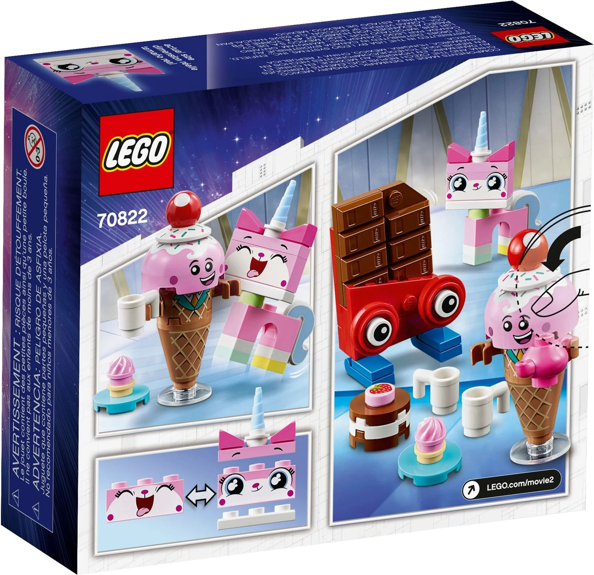 LEGO® 70822 Klocki The LEGO® MOVIE™: 70822 Najlepsi przyjaciele Kici Rożek - zdjęcie 3