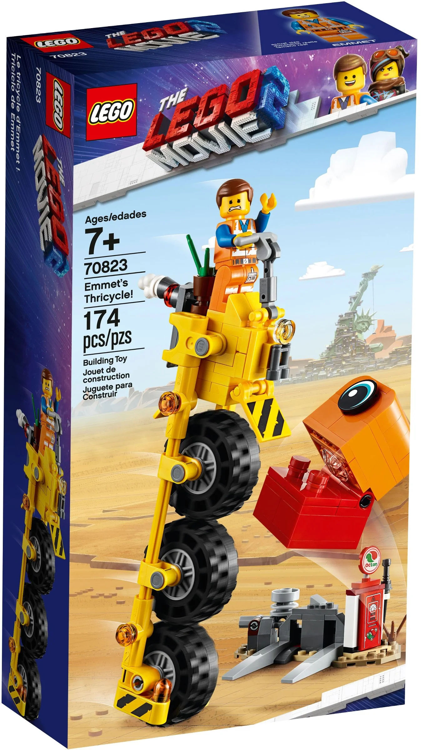 Klocki The LEGO® MOVIE™: 70823 Trójkołowiec Emmeta