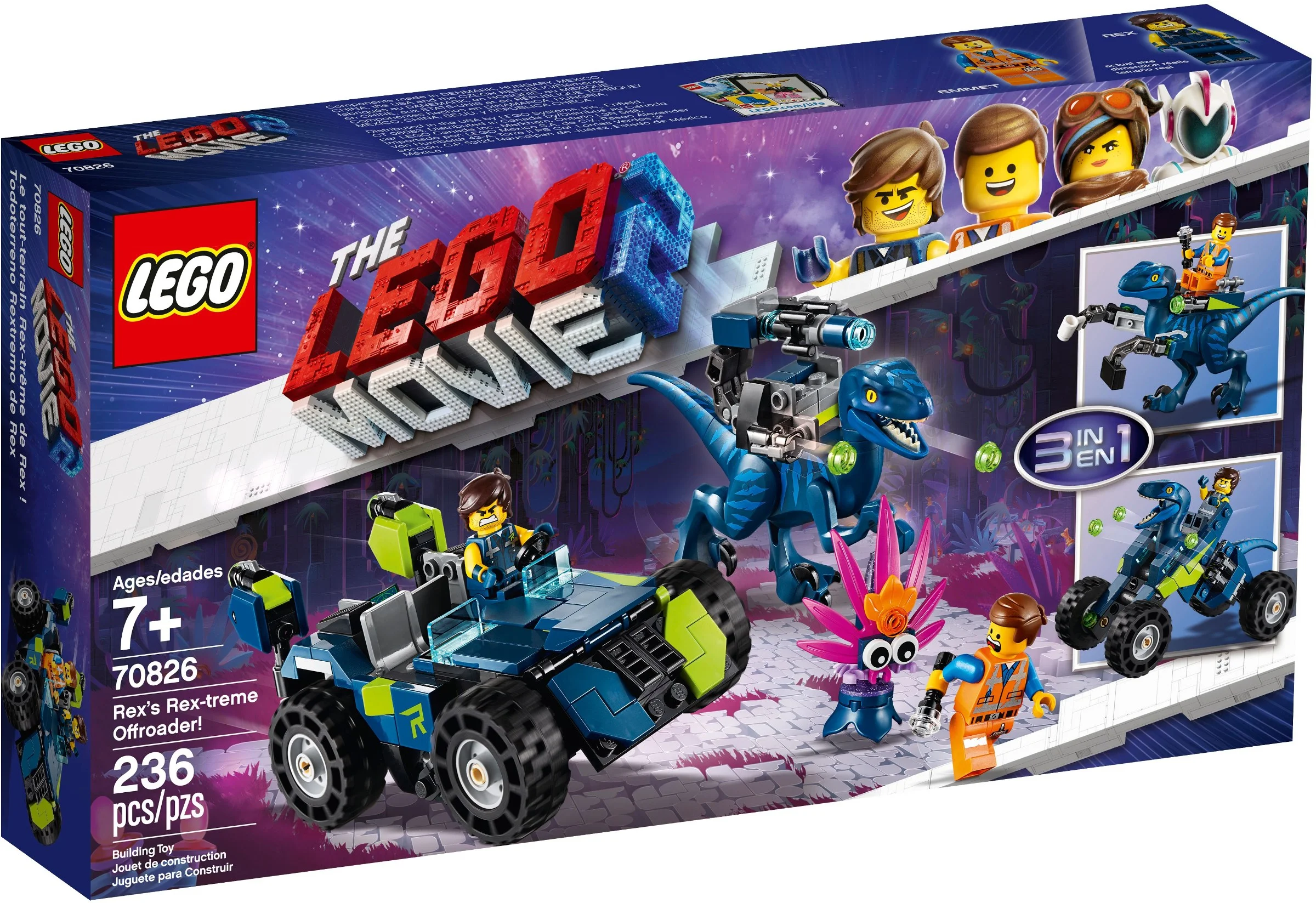 LEGO® 70826 Klocki The LEGO® MOVIE™: 70826 Terenówka Rexa - zdjęcie 2