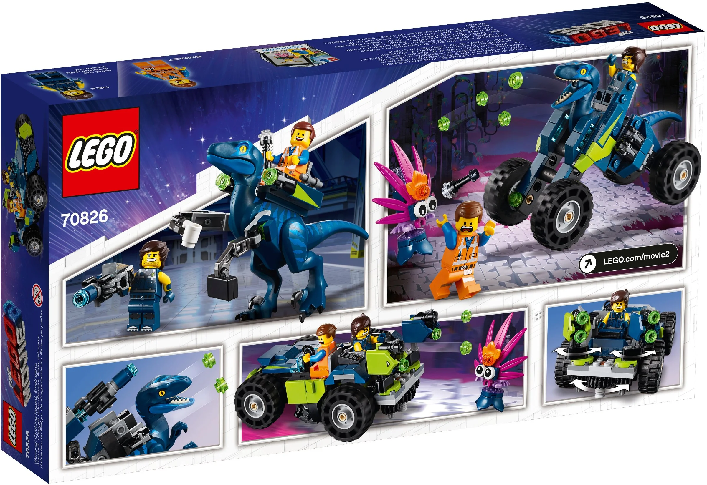 LEGO® 70826 Klocki The LEGO® MOVIE™: 70826 Terenówka Rexa - zdjęcie 3