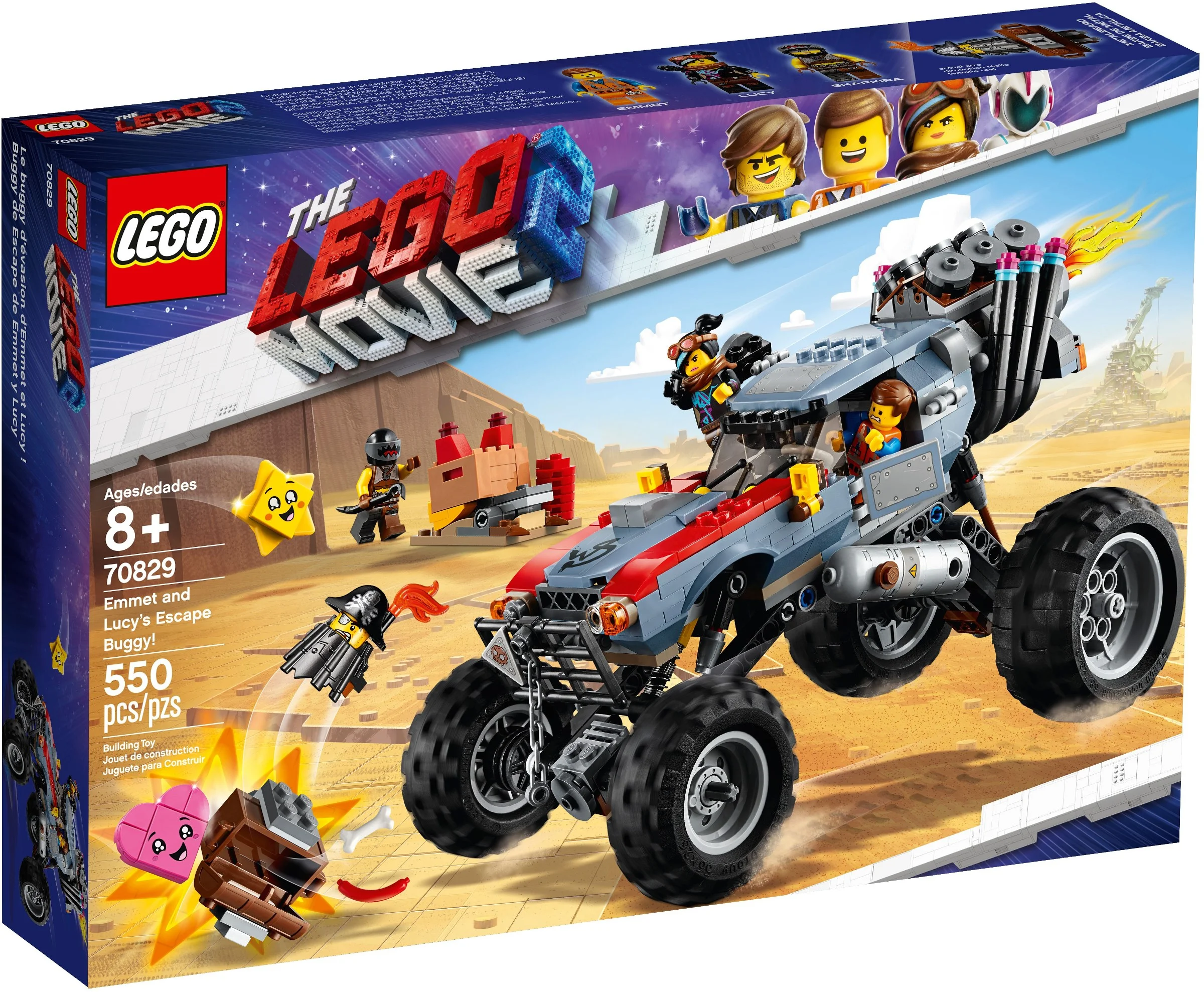 LEGO® 70829 Klocki The LEGO® MOVIE™: 70829 Łazik Emmeta i Lucy - zdjęcie 2