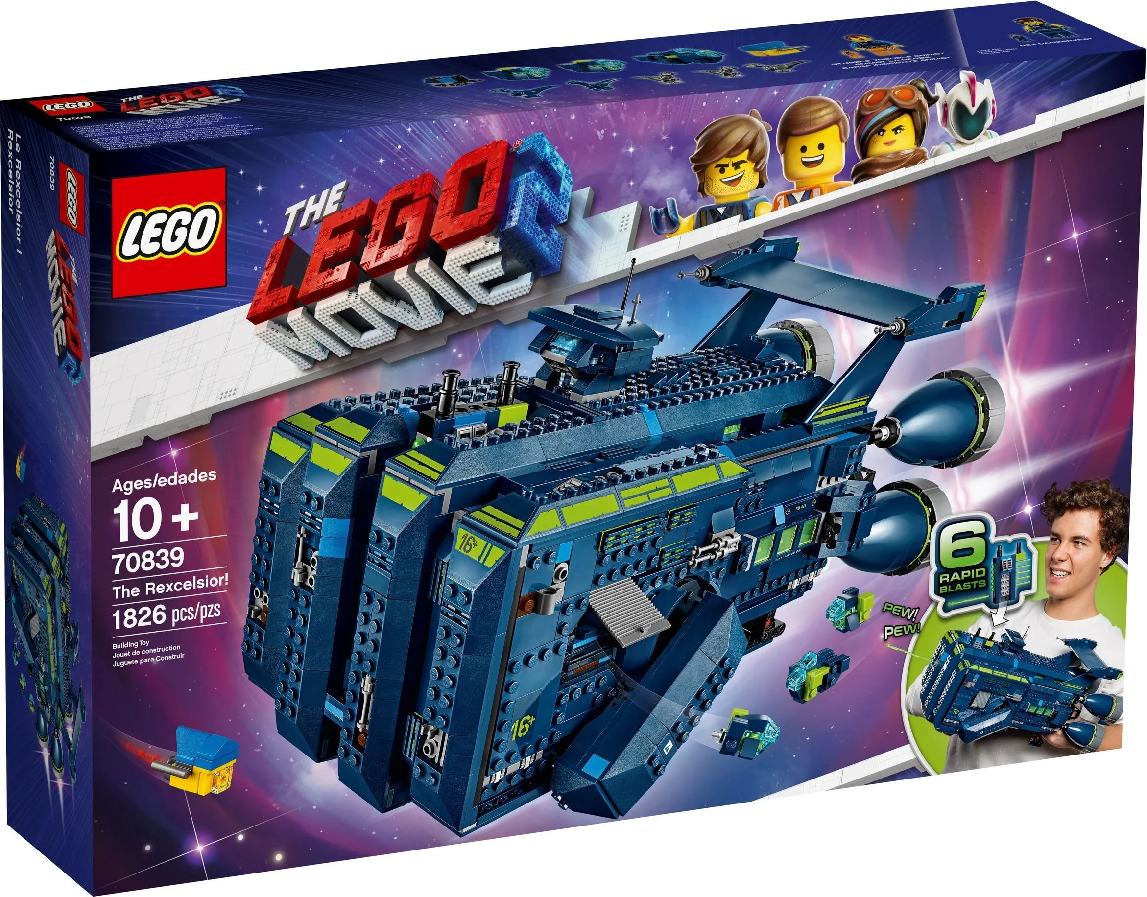 LEGO® 70839 The Movie Rexcelsior Unikat z 2019r