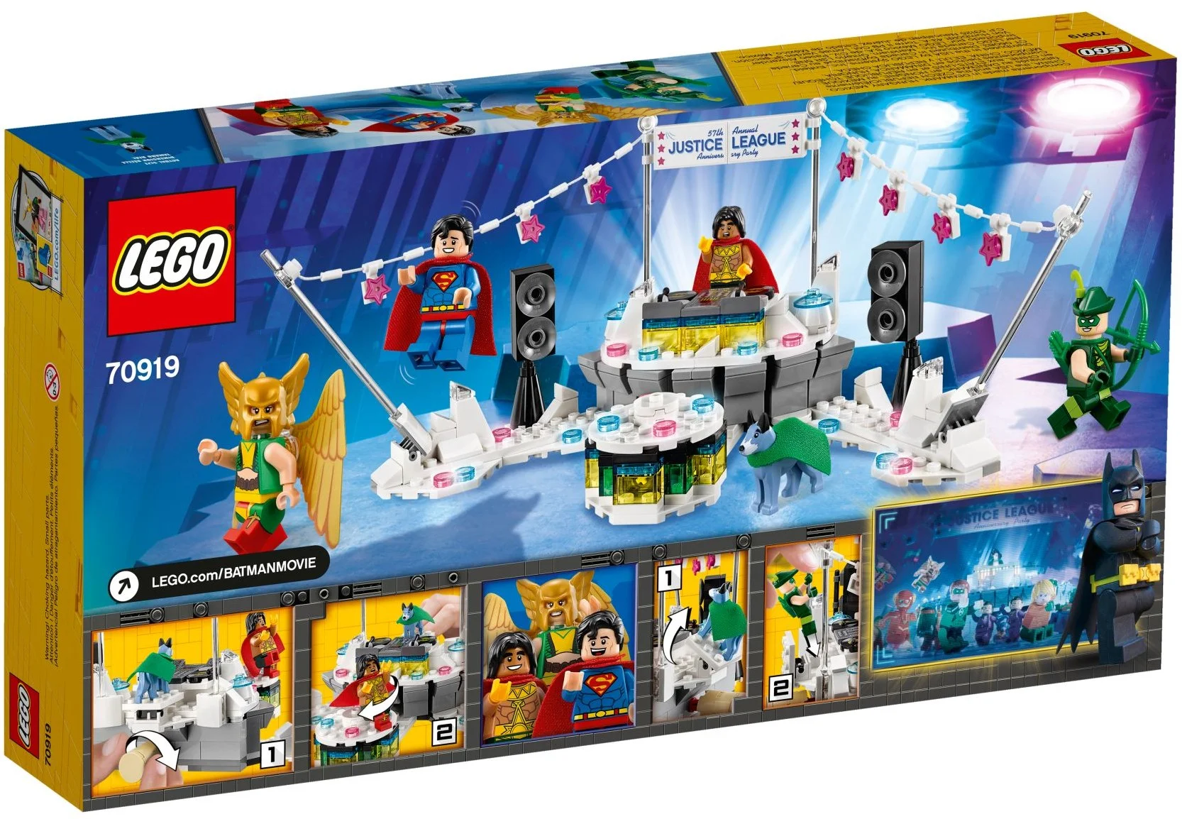 LEGO® 70919 Impreza Jubileuszowa Ligi Sprawiedliwości - zdjęcie 3