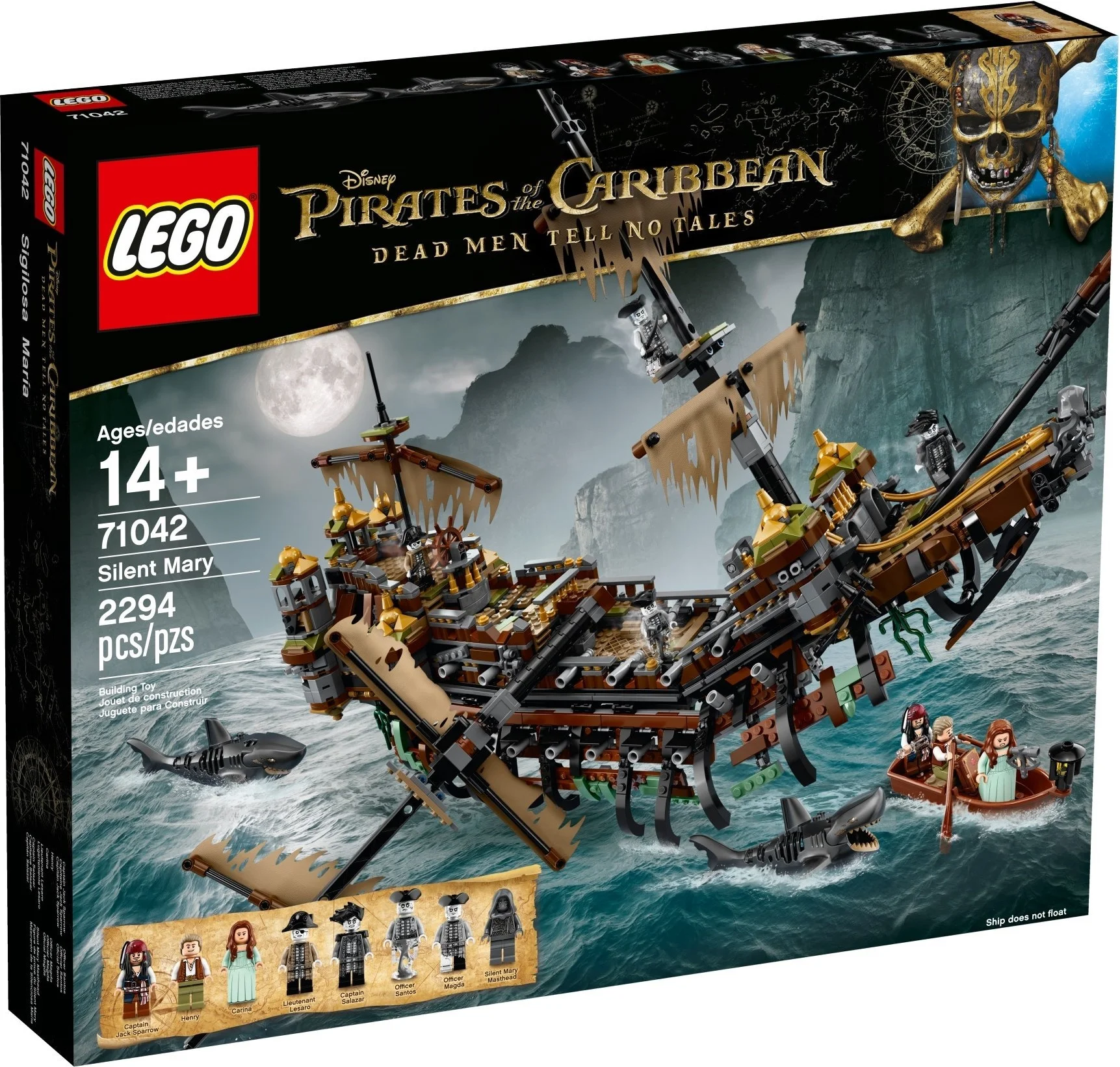 LEGO® 71042 Piraci z Karaibów Okręt Statek Piratów Cicha Maria
