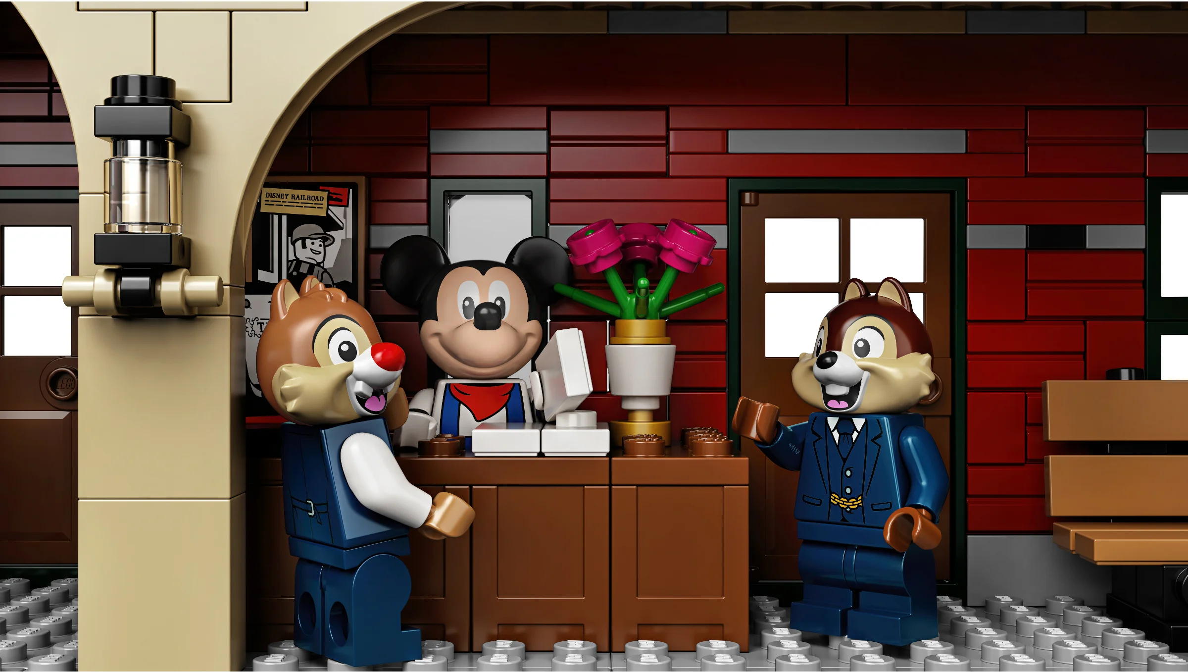 LEGO® 71044 Pociąg i dworzec Disney - zdjęcie 19