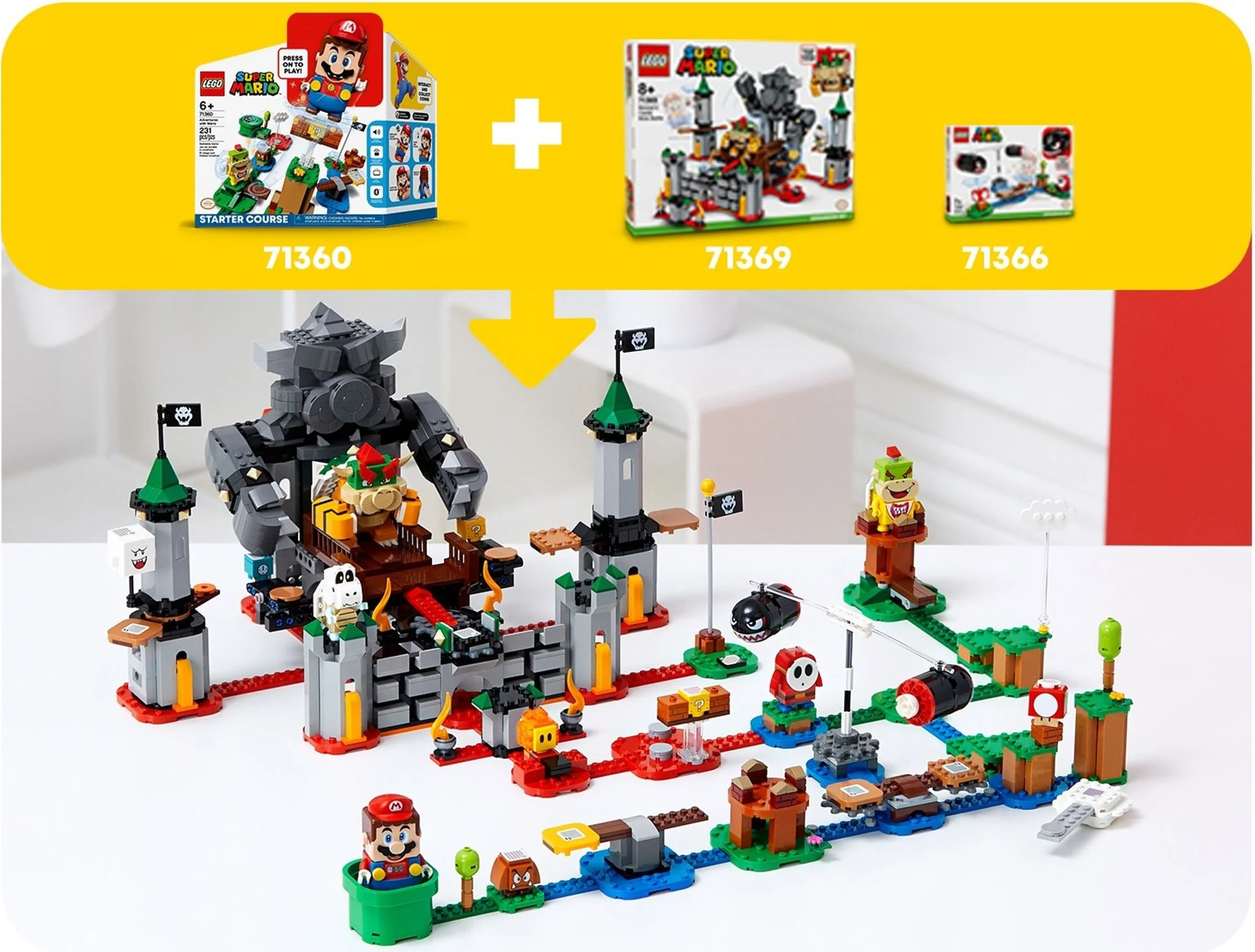 LEGO® 71366 Mario Ostrzał Banzai Bill - zestaw rozszerzający - zdjęcie 9