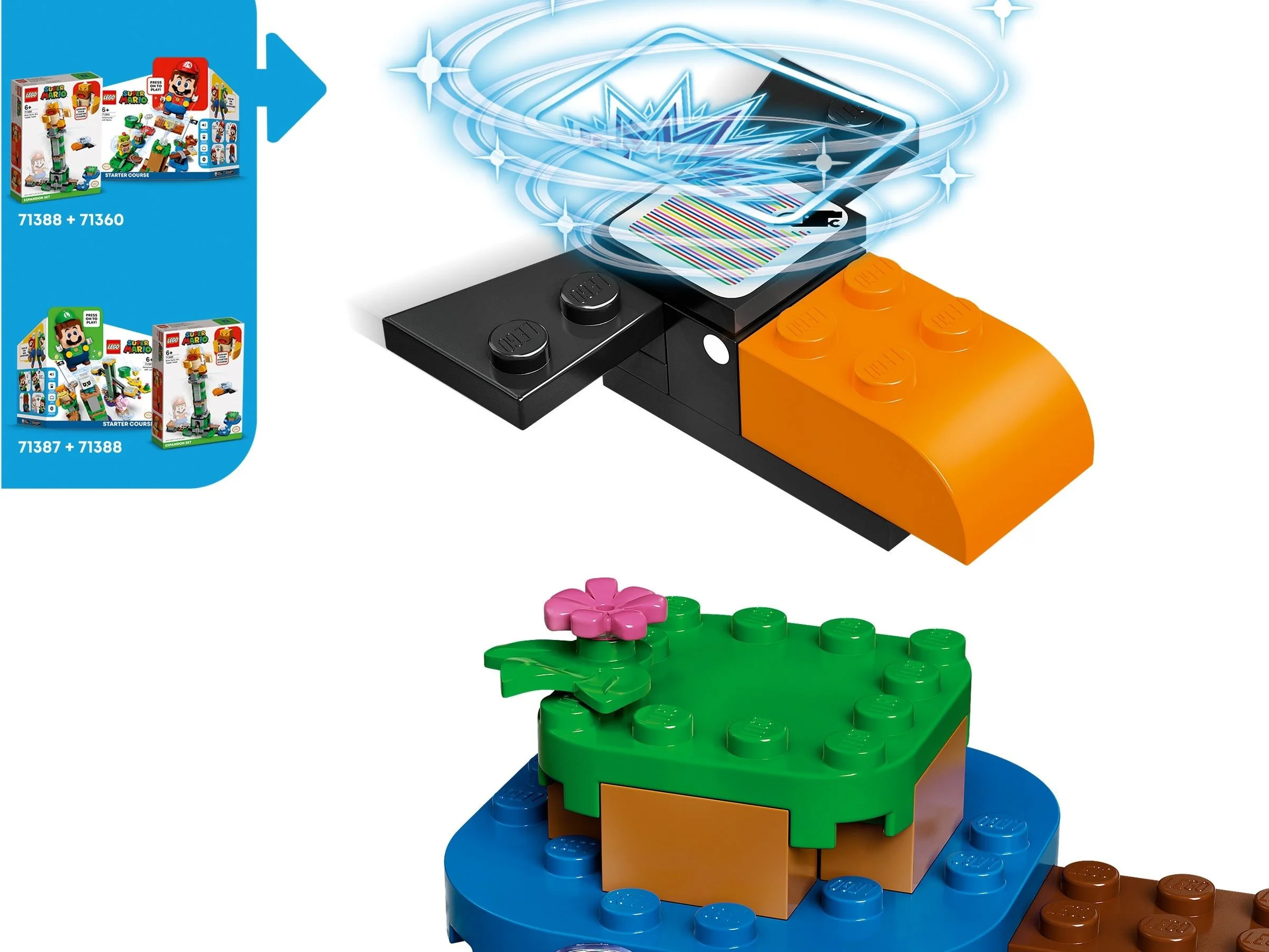 LEGO® 71388 Mario Boss Sumo Bro i przewracana wieża - zestaw dodatkowy - zdjęcie 7