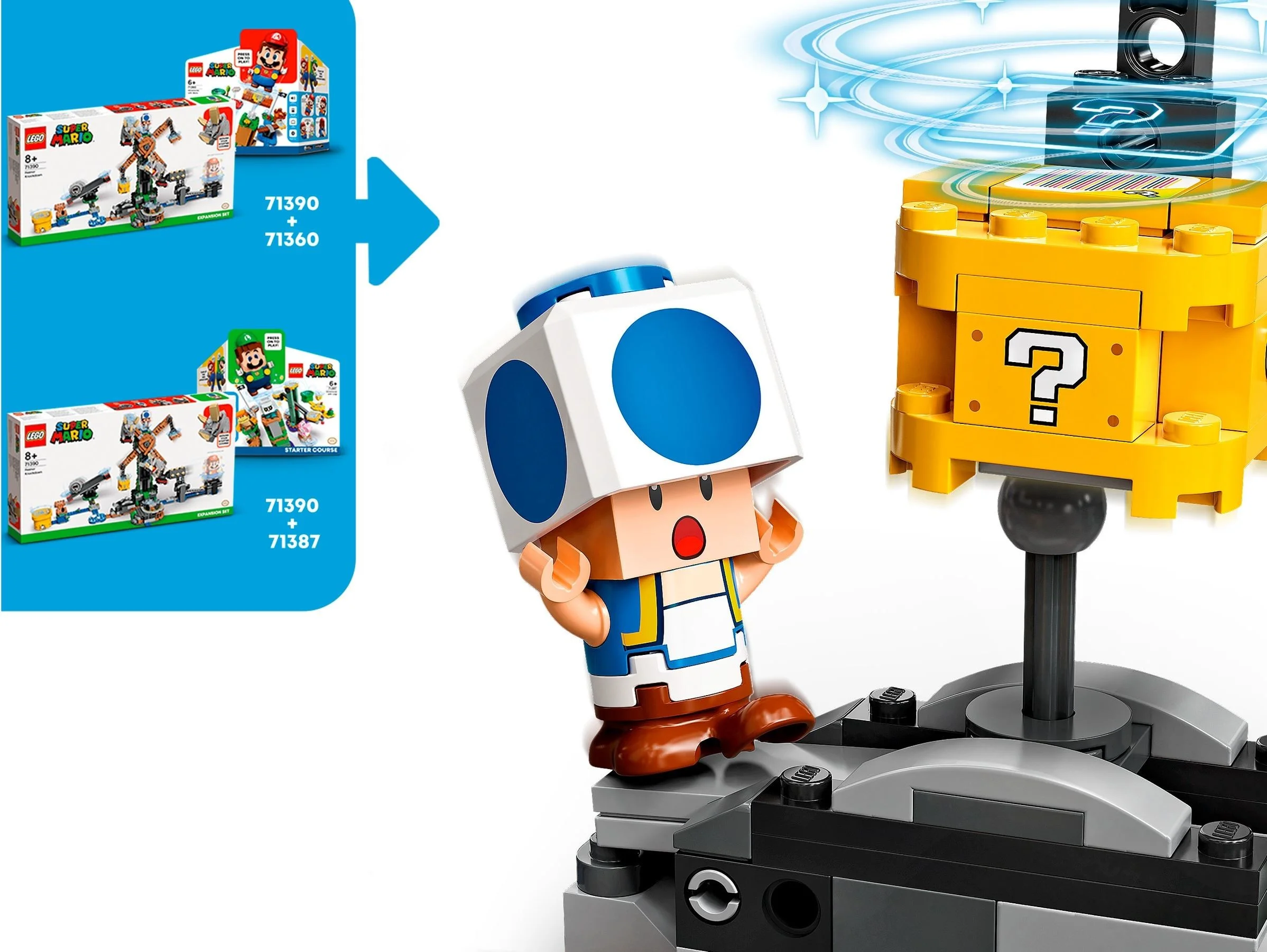LEGO® 71390 Mario Walka z Reznorami - zestaw dodatkowy - zdjęcie 8