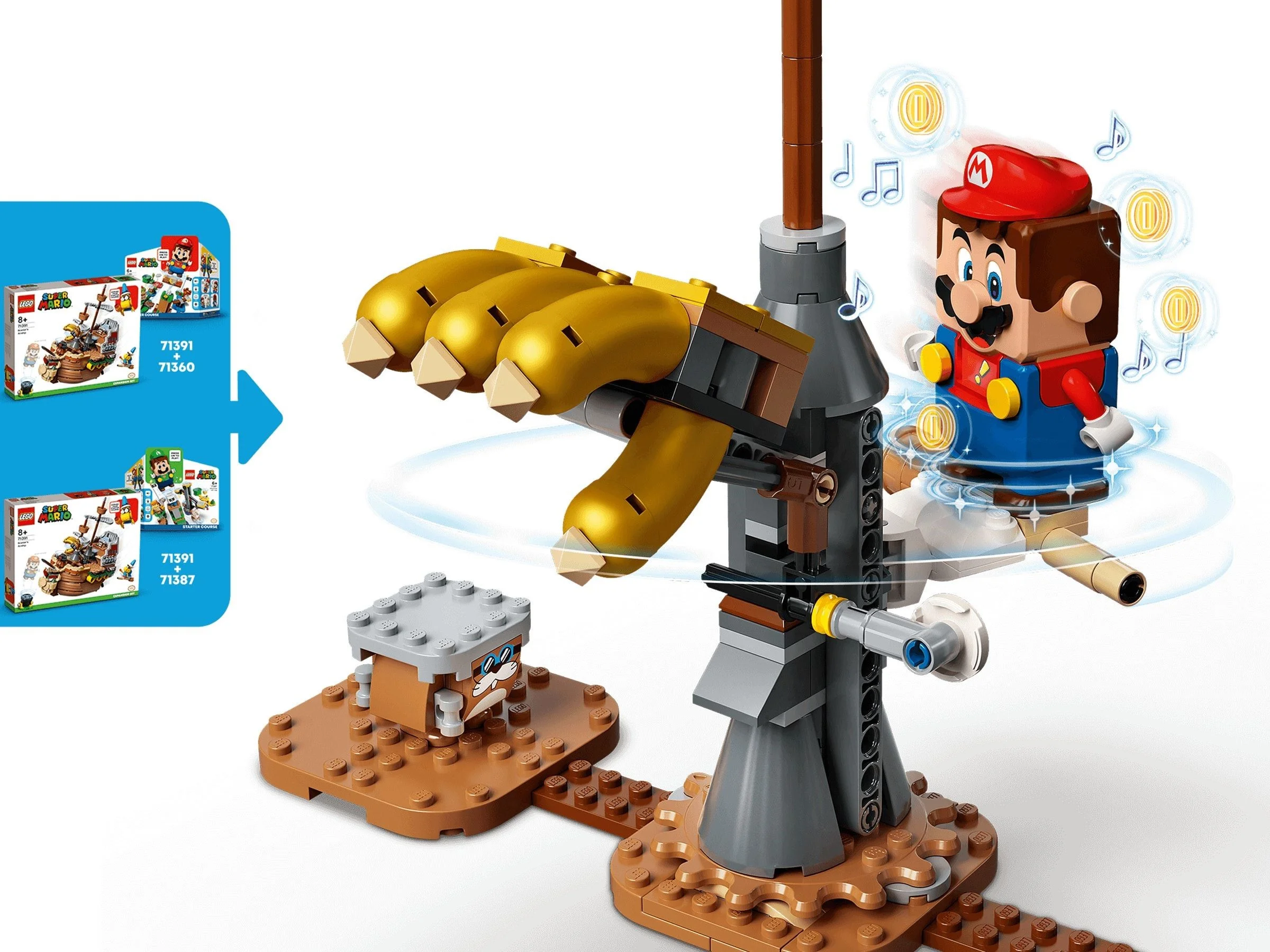 LEGO® 71391 Mario Sterowiec Bowsera - zestaw dodatkowy - zdjęcie 4