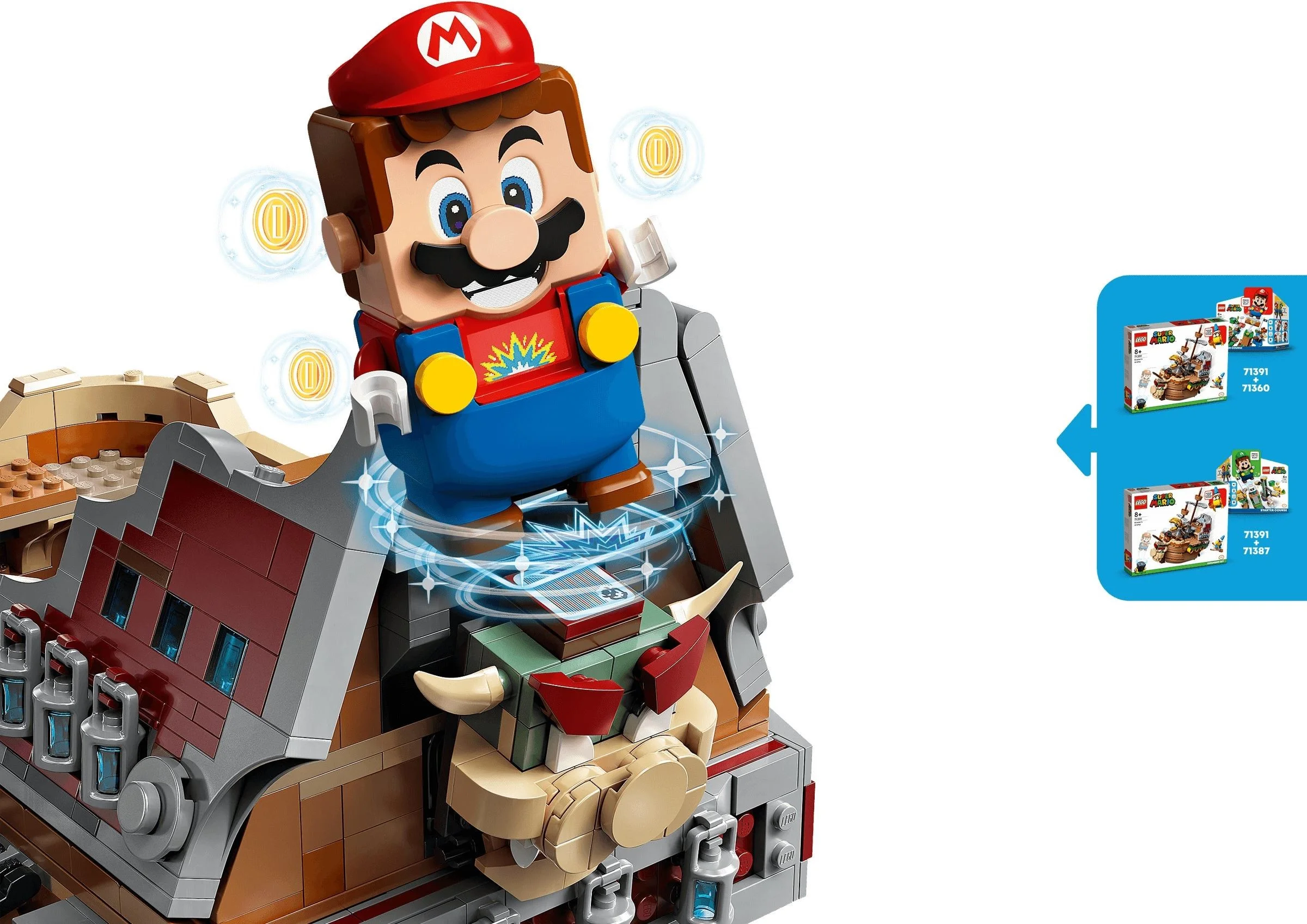 LEGO® 71391 Mario Sterowiec Bowsera - zestaw dodatkowy - zdjęcie 5
